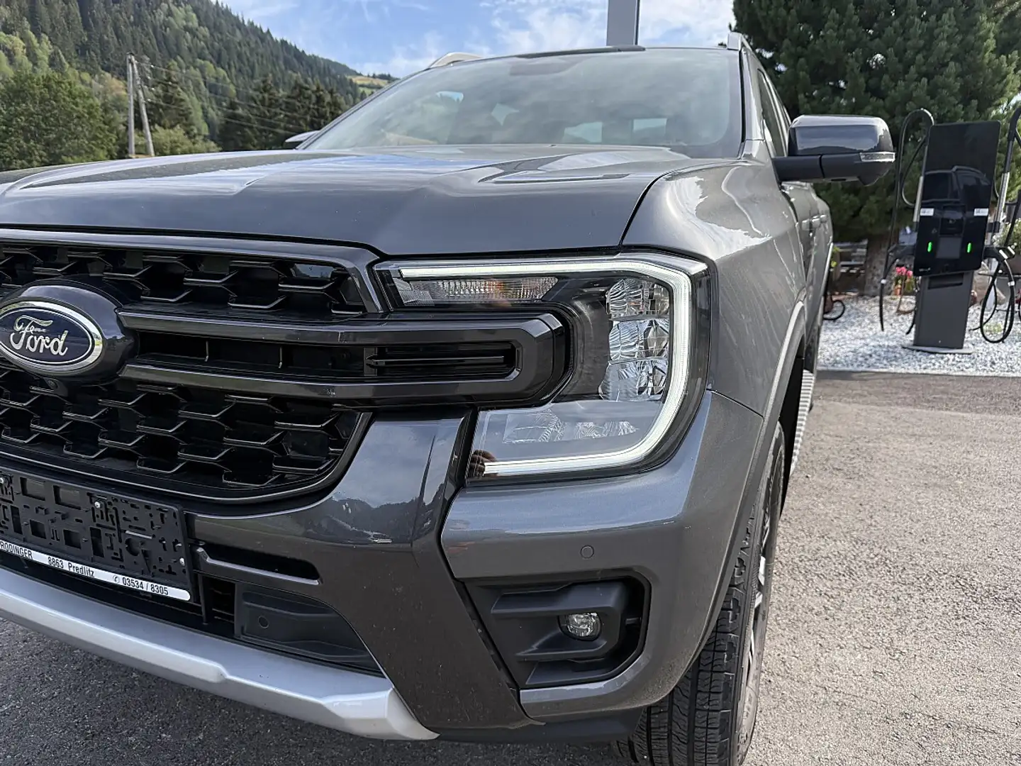 Ford Ranger Ranger Doppelkabine Wildtrak e-4WD 3,0 EcoBlue ... Grau - 2