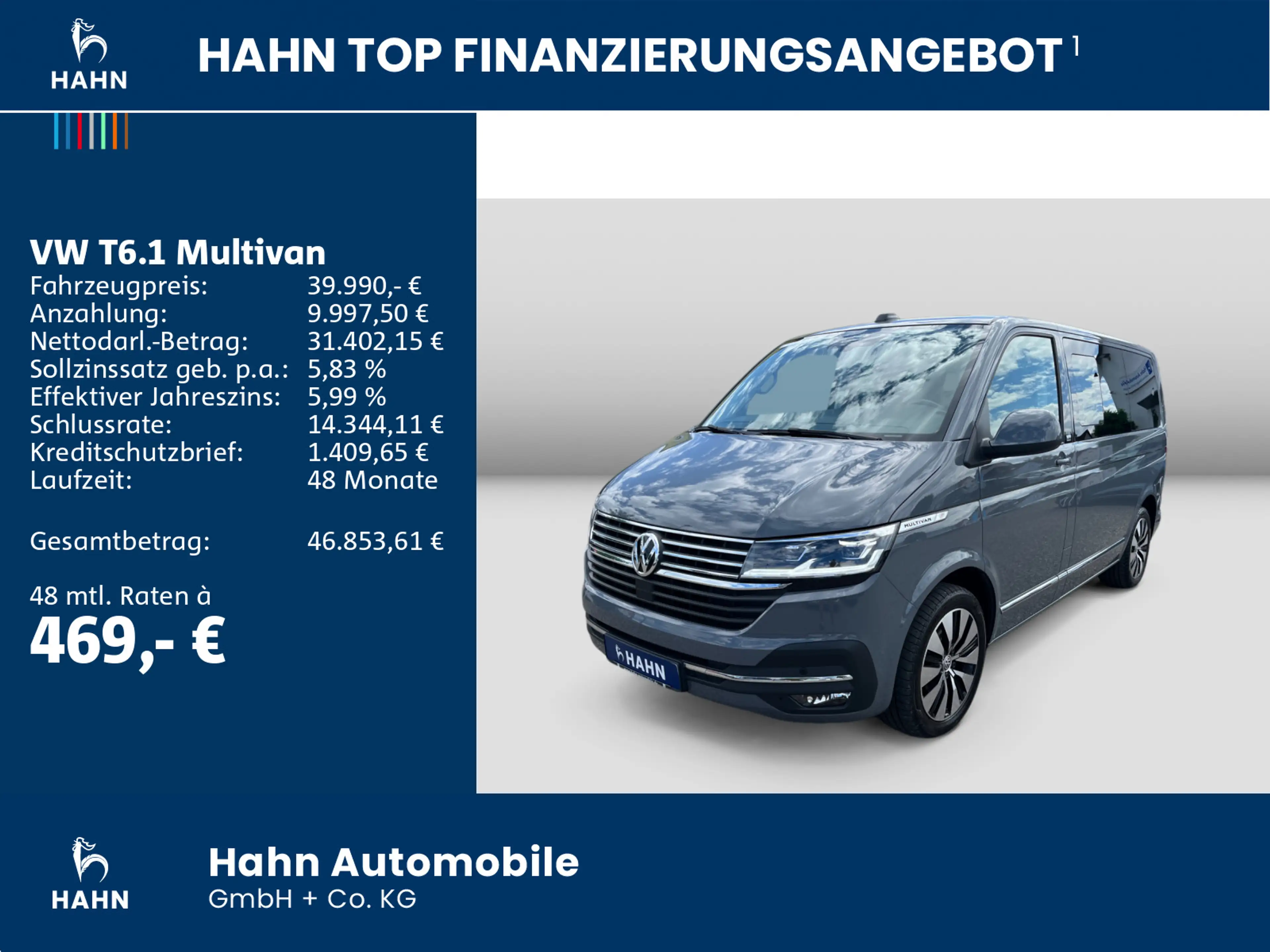 Volkswagen T6.1 Multivan 2.0 TDI Auto Generation Six LED AH — photo 2