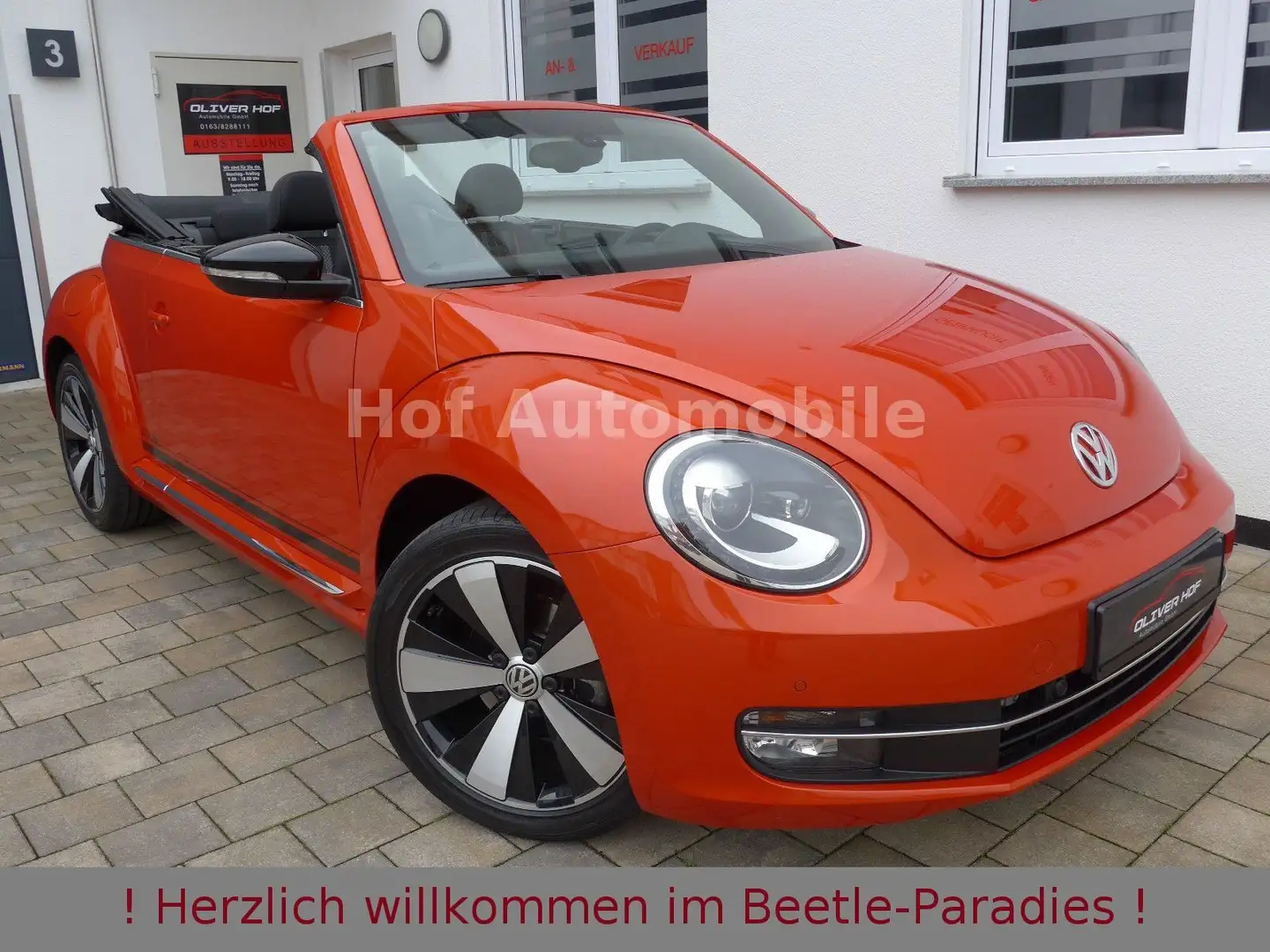 Volkswagen Beetle 1.2 Club Plus Xenon "original 8.000 Km" Orange - 1