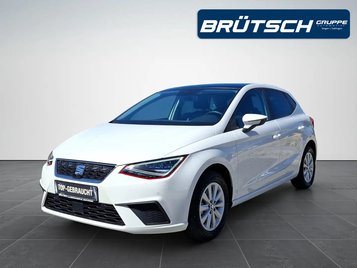 SEAT Ibiza 1.0 TSI Style KLIMA / PANORAMA / LED / SITZHEIZUNG Bianco - 1