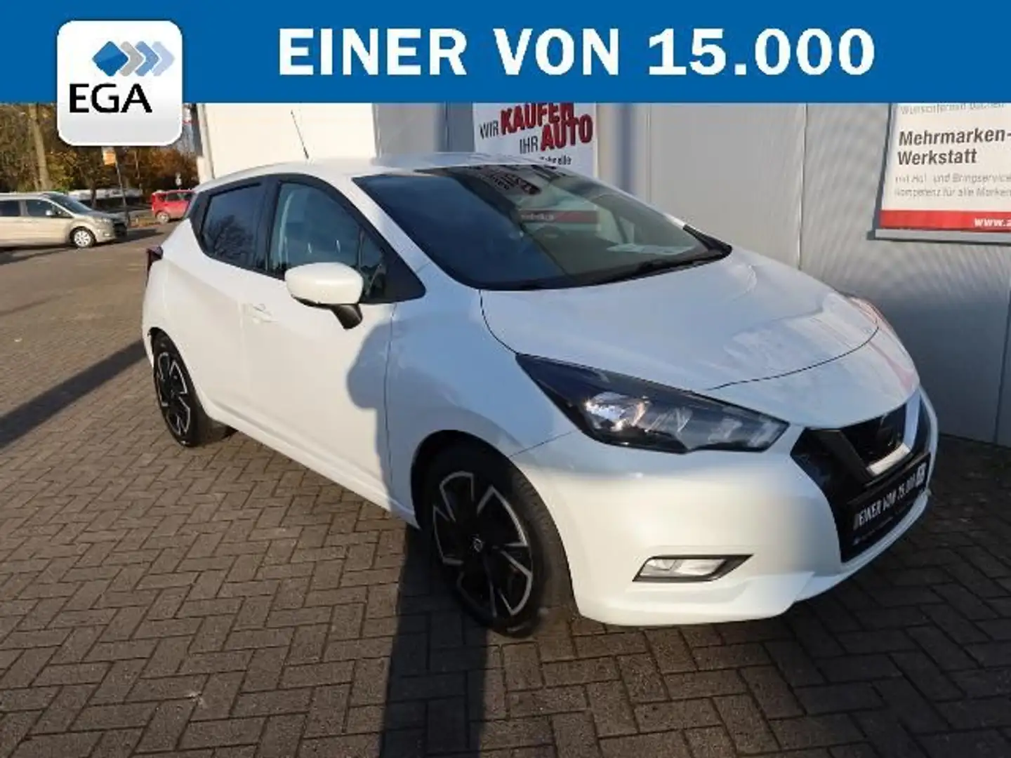 Nissan Micra 1.0 IG-T N-Way*ALLWETTER*TEMPOMAT*KLIMA*BL Weiß - 2