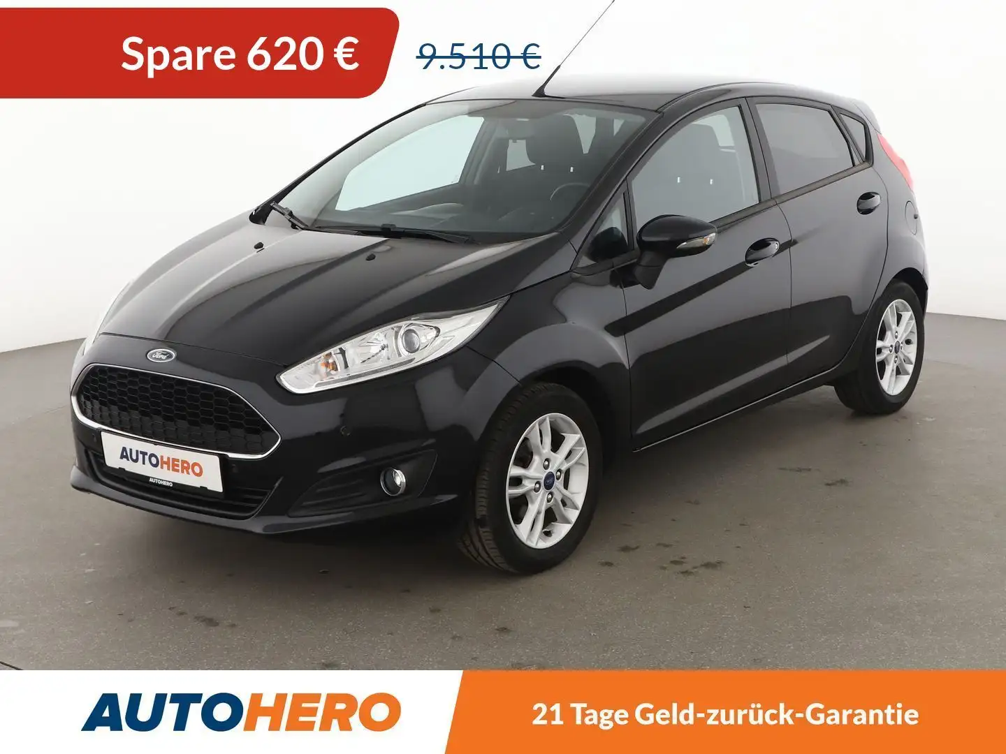 Ford Fiesta 1.25 Celebration *PDC*SHZ*ALU*KLIMA* Schwarz - 1