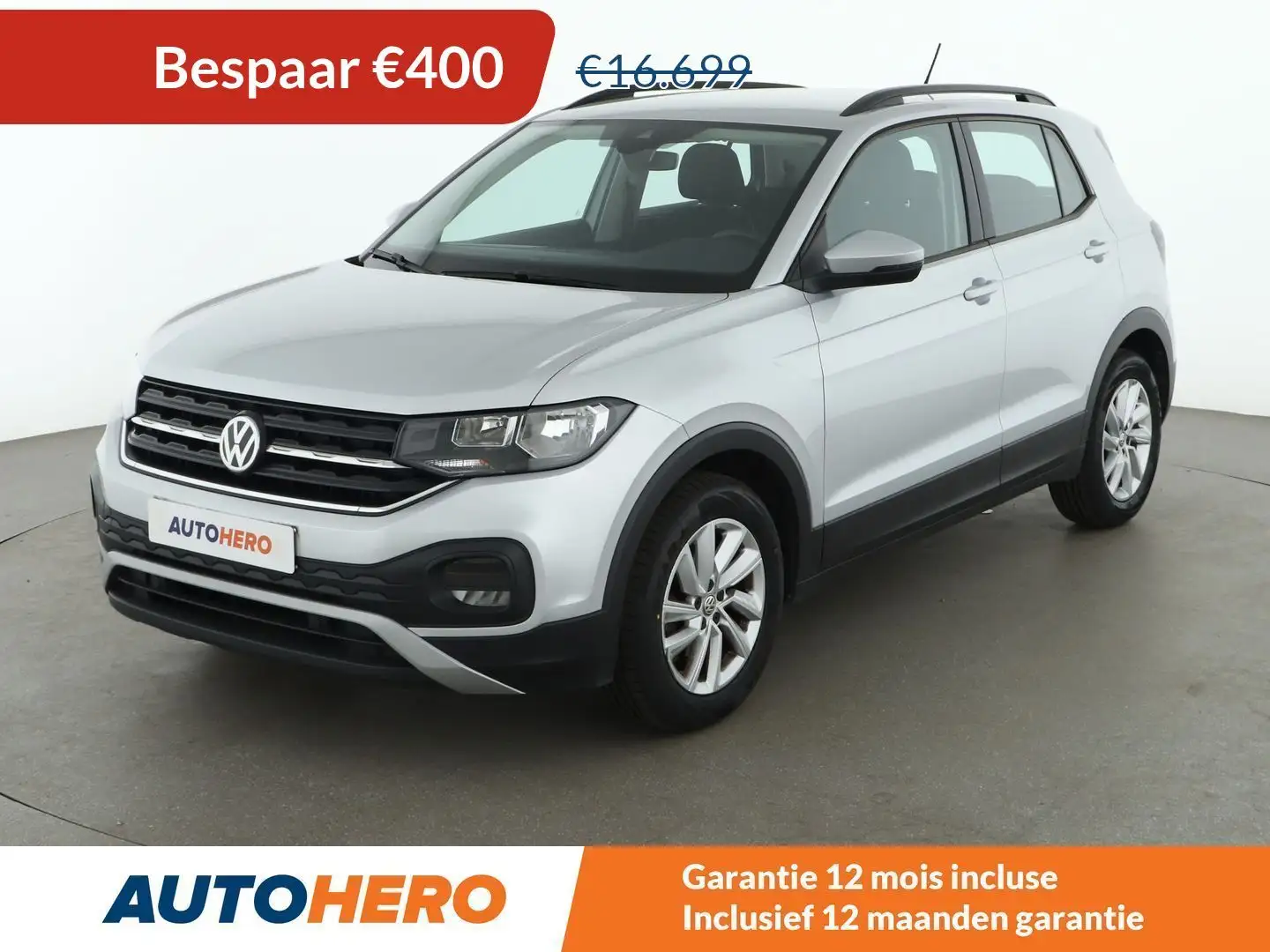 Volkswagen T-Cross 1.0 TSI Life Grijs - 1