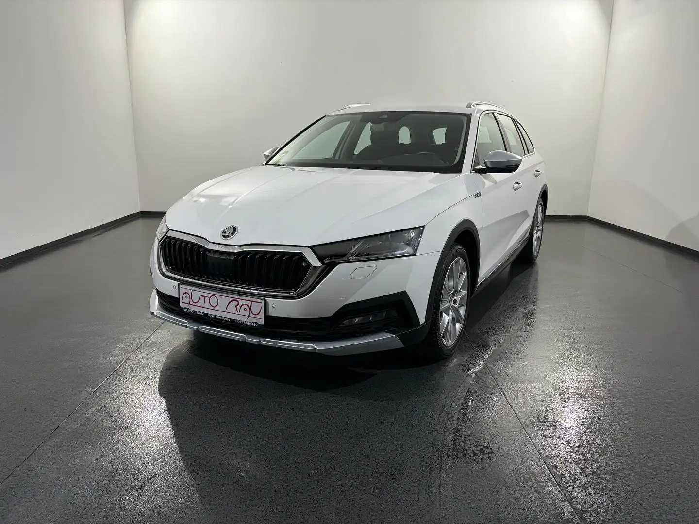 Skoda Octavia Scout 2.0 TDI 4x4 DSG *LED*AHK*NAVI* Weiß - 2