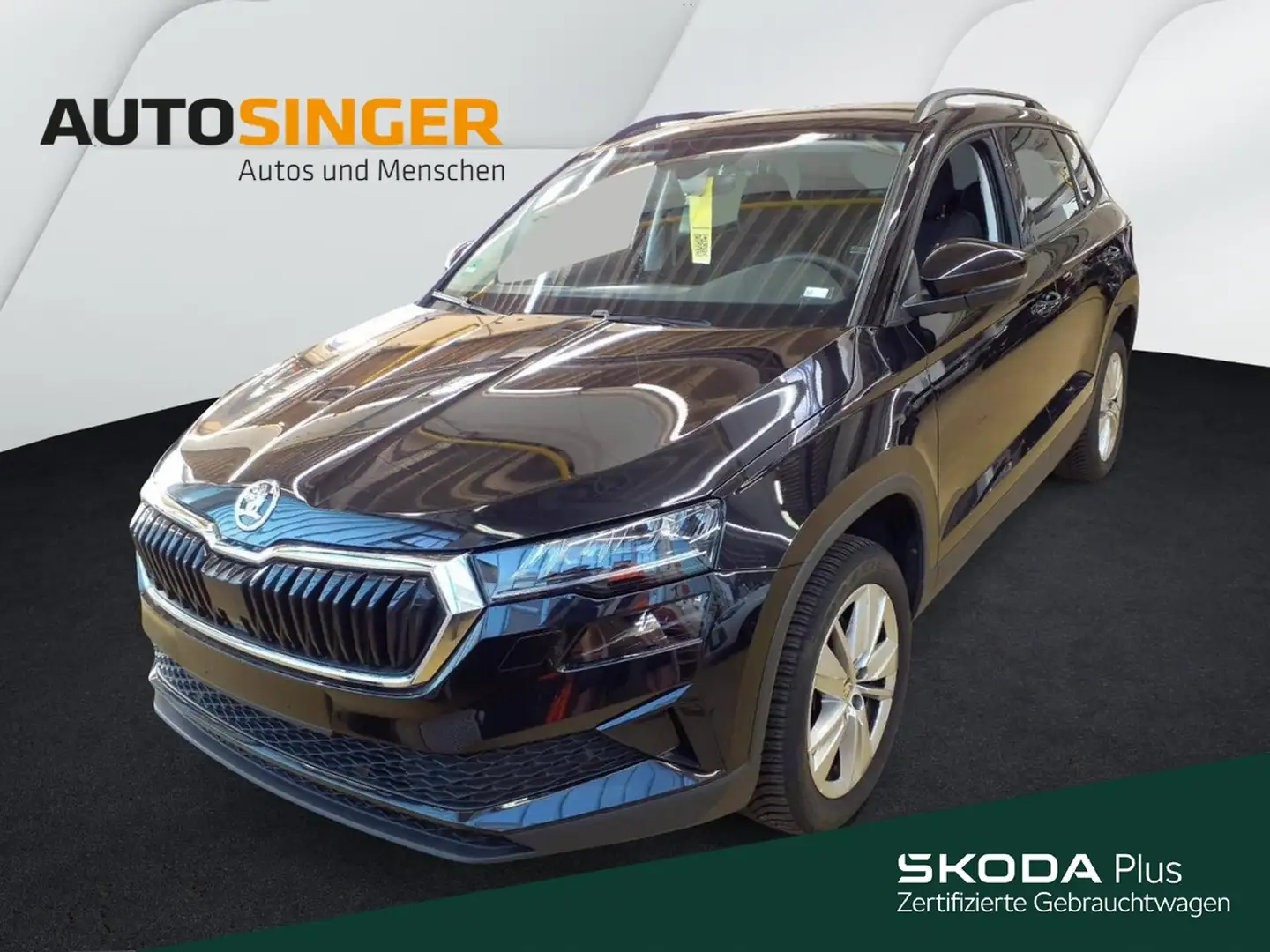 Skoda Karoq Selection 1.5 TSI DSG *LED*GRA*R-CAM*SHZ* Schwarz - 1
