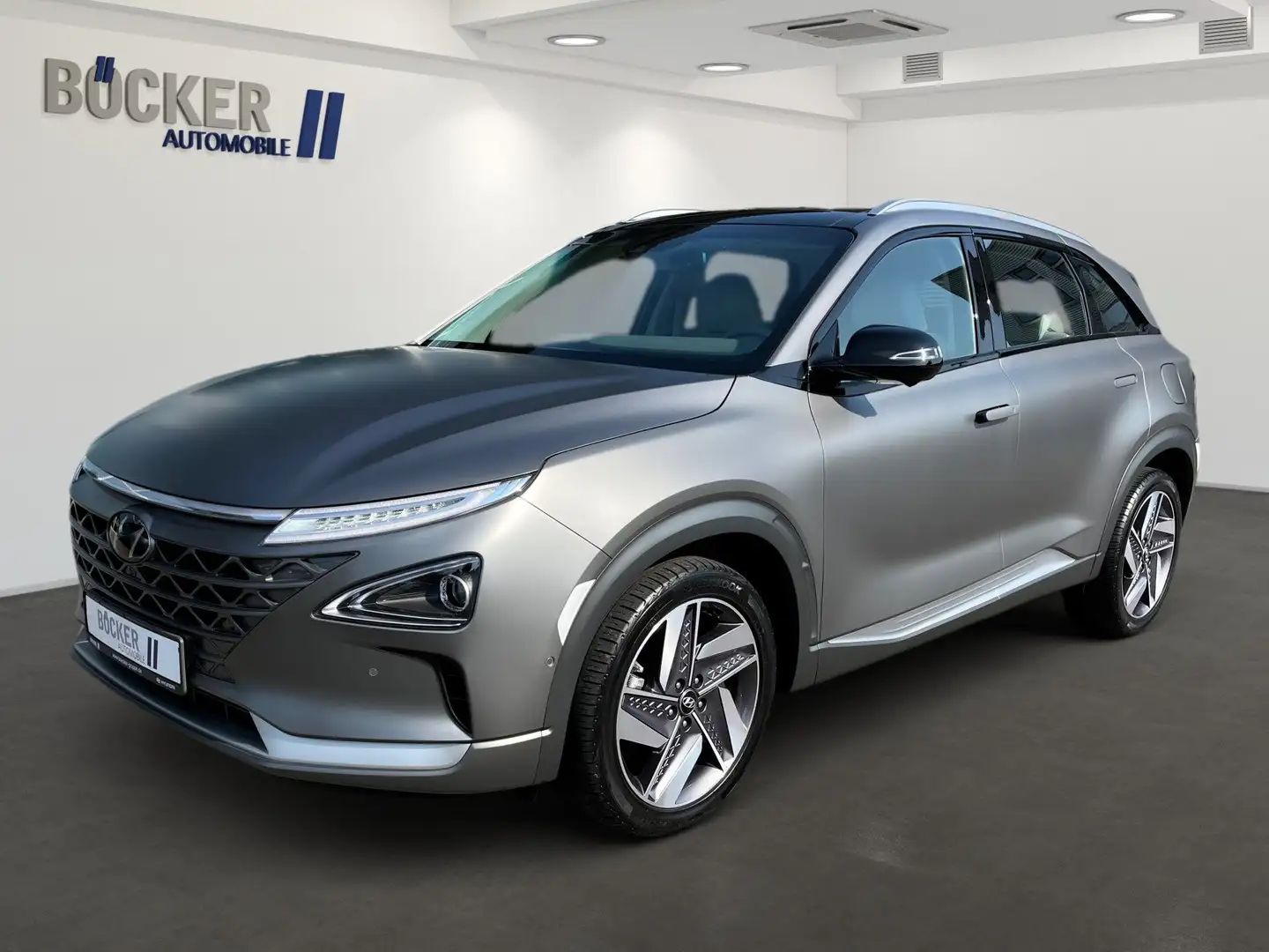 Hyundai NEXO MJ22 Prime LED 360 Kamera SSD LEDER LMF19" Gris - 1