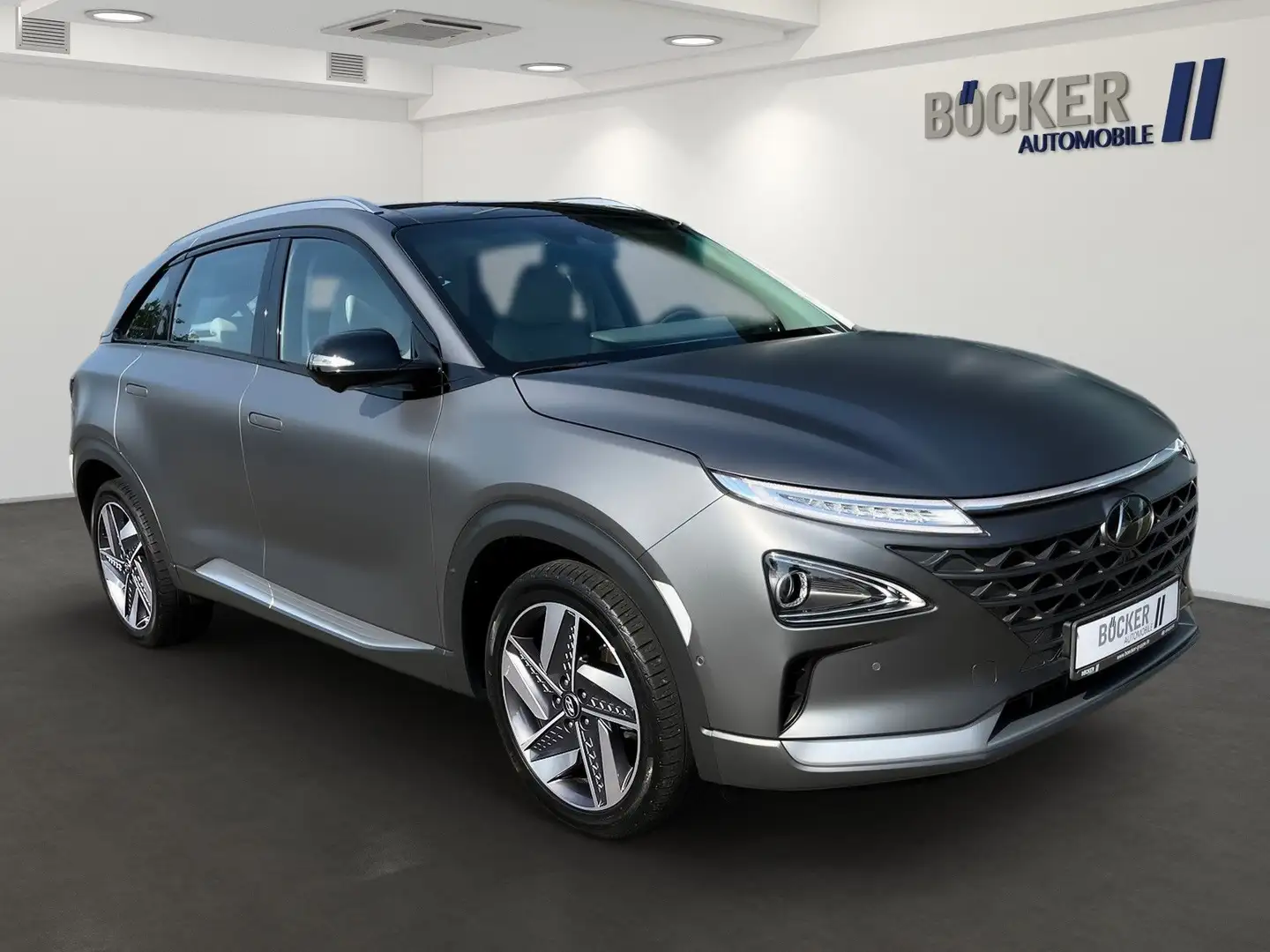 Hyundai NEXO MJ22 Prime LED 360 Kamera SSD LEDER LMF19" Gris - 2