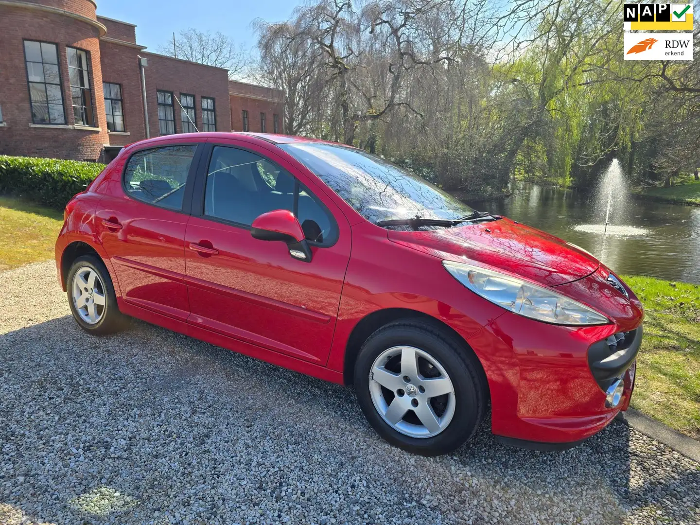 Peugeot 207 1.4-16V XS Pack 5-deurs AIRCO *apk:02-2026* Rood - 1