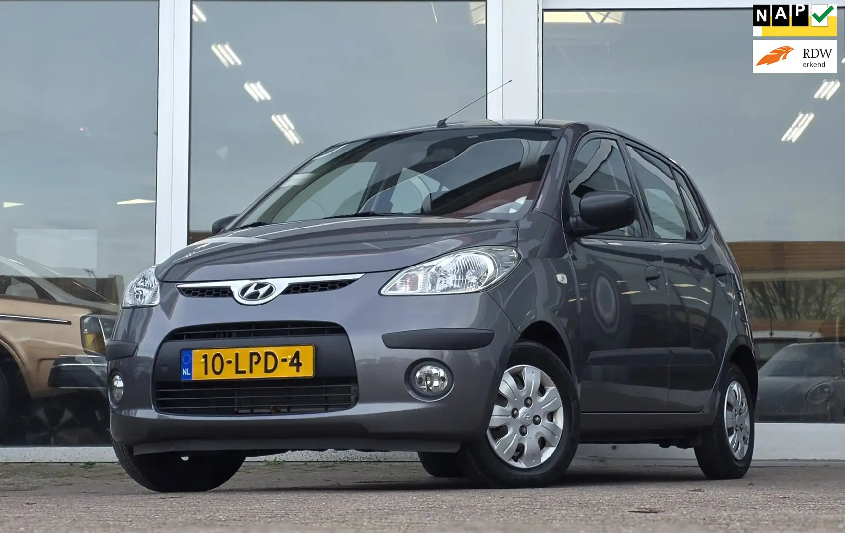 Hyundai i10 1.1i Active Cool Airco 2e Eigenaar Garantie Nieuwe Gris - 1