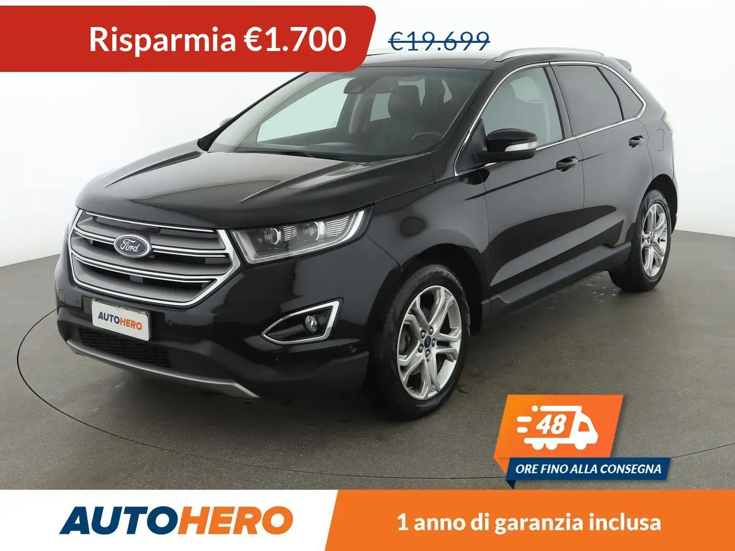 Ford Edge 2.0 TDCi Bi-Turbo Titanium 210 CV AWD Nero - 1