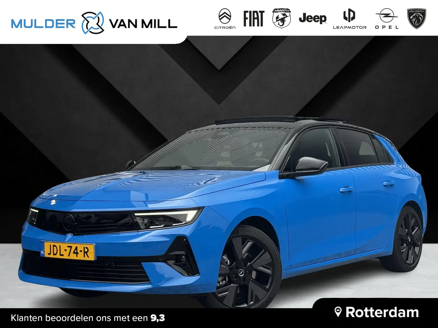 Opel Astra Electric 54kWh 156pk GS | 400km WLTP | 3-FASEN | N Blauw - 1