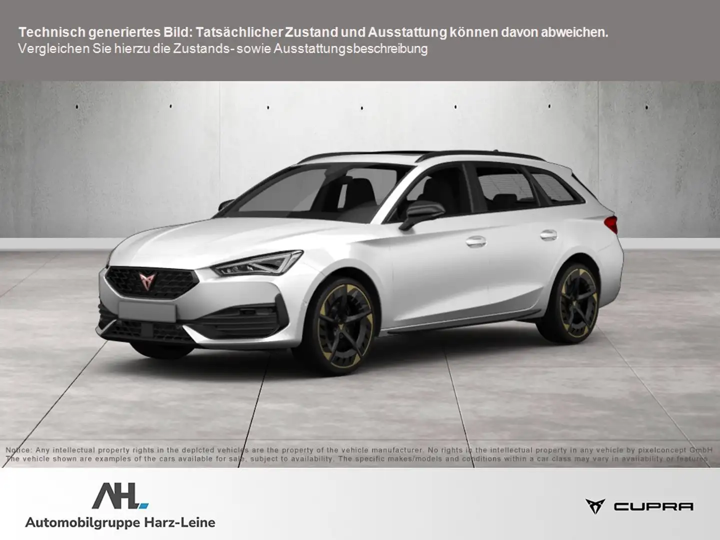 CUPRA Leon Sportstourer e-HYBRID TSI DSG+AHK+ALU 18''+KEYLESS Weiß - 1