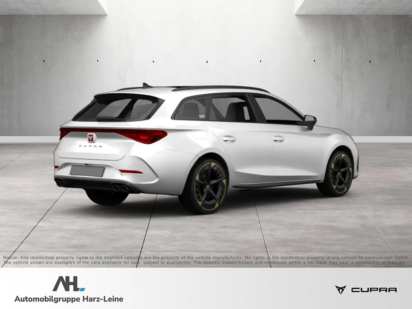 CUPRA Leon Sportstourer e-HYBRID TSI DSG+AHK+ALU 18''+KEYLESS Weiß - 2