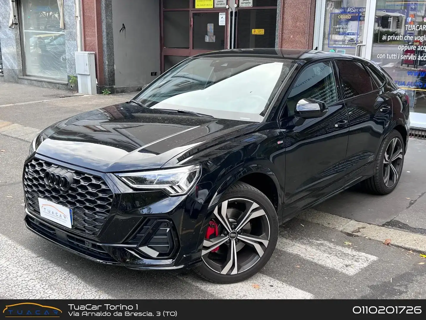 Audi Q3 Identity Black 2.0 45 TFSI IVA ESPOSTA Noir - 1