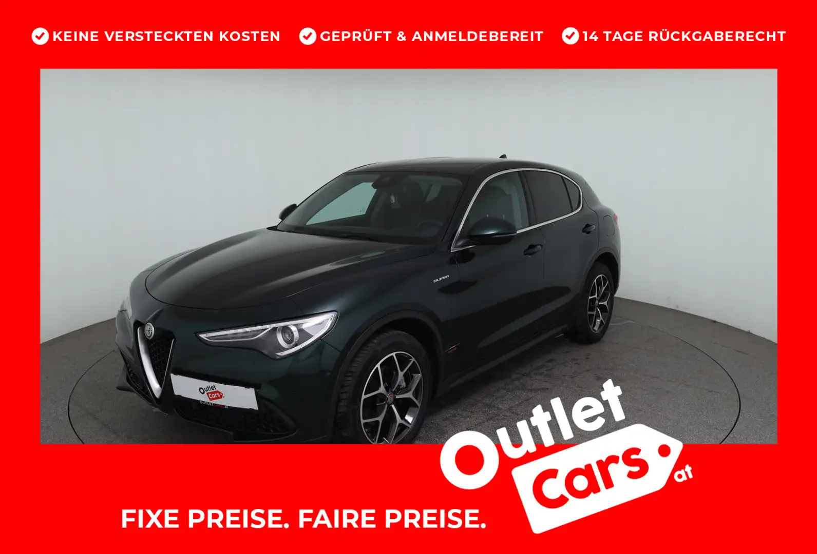 Alfa Romeo Stelvio 2,2 ATX RWD Super Grün - 1