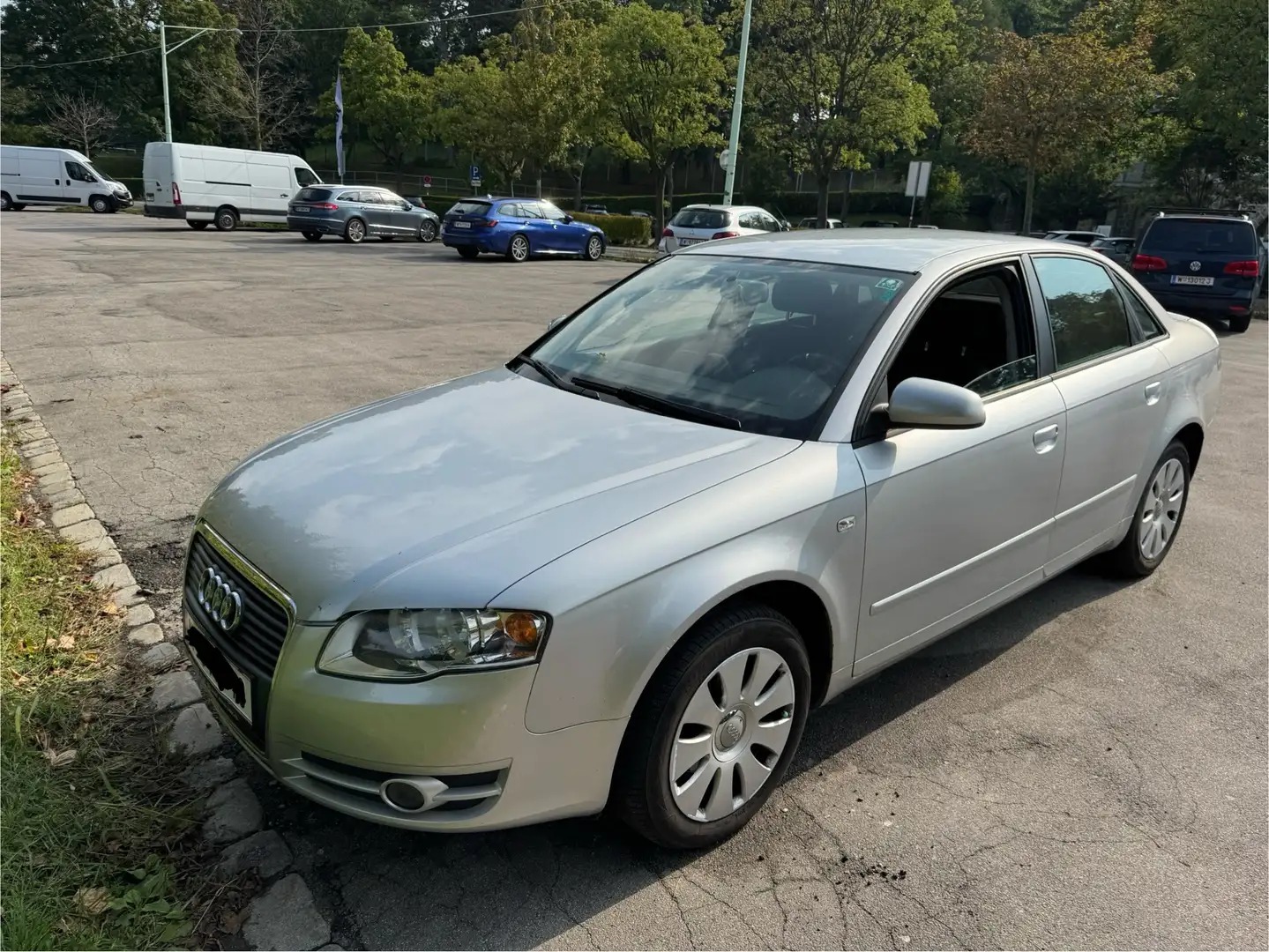 Audi A4 1,6 Silber - 2
