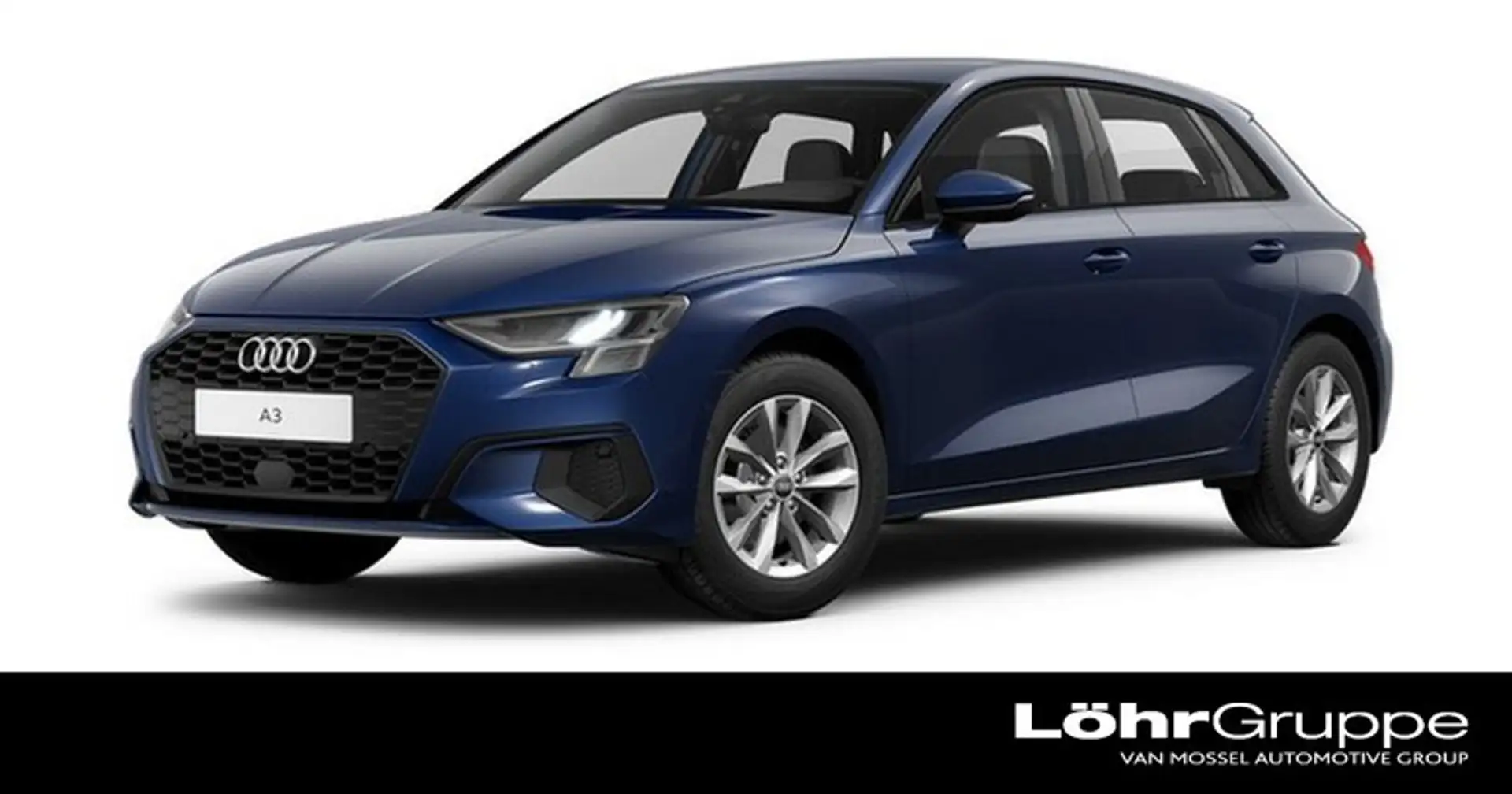 Audi A3 Sportback 35 TDI AHK Navi+VC ACC PDC LED Sitzheiz. Blau - 1