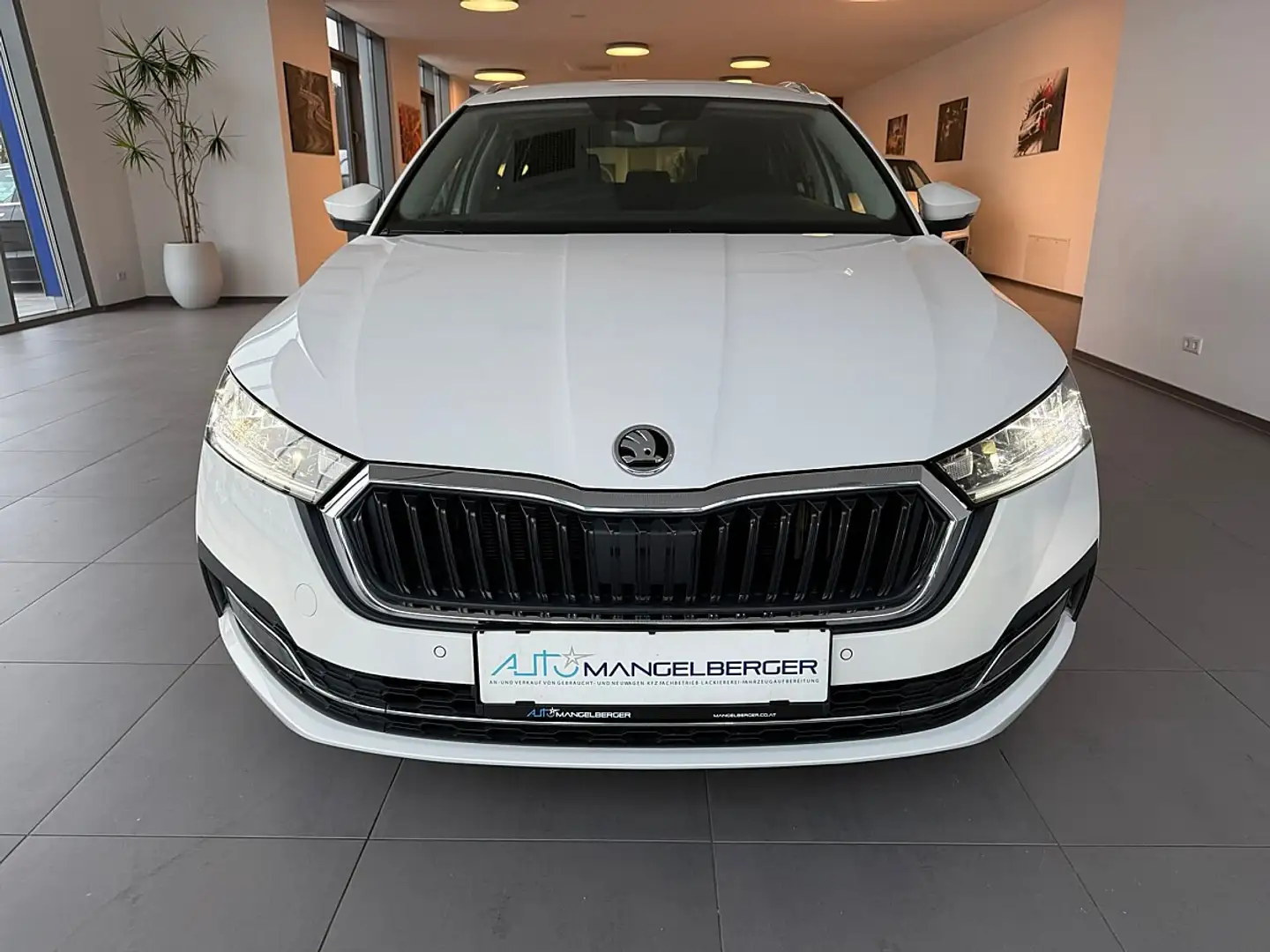 Skoda Octavia Combi 2,0 TDI Style, Anhängevorrichtung, Head-up Weiß - 2