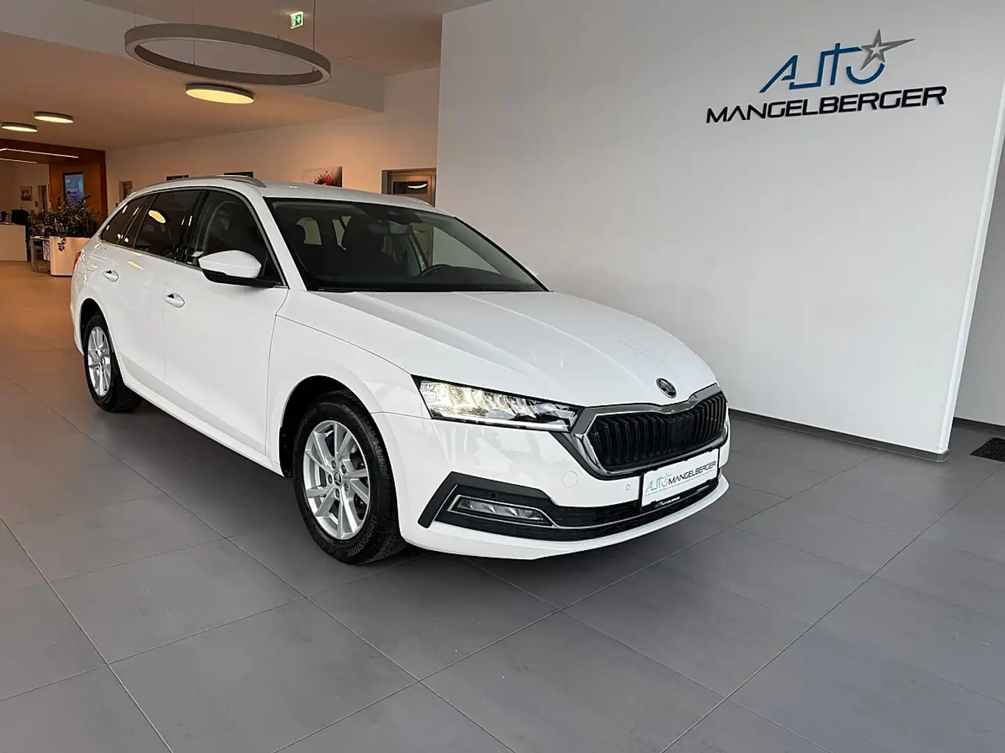 Skoda Octavia Combi 2,0 TDI Style, Anhängevorrichtung, Head-up Weiß - 1