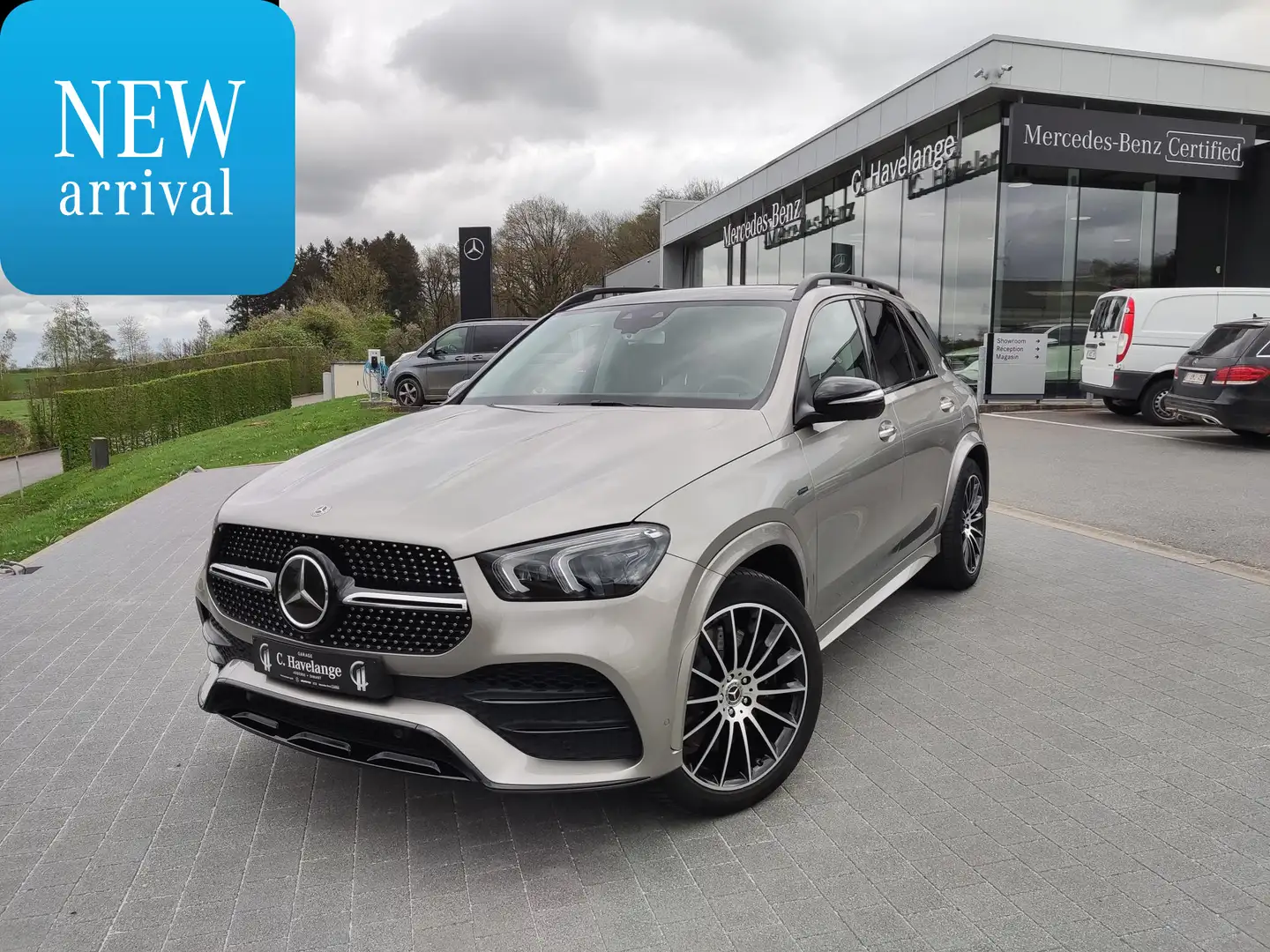 Mercedes-Benz GLE 350 de 4M AMG LINE - Garantie 4 ans *870€/mois Argent - 1