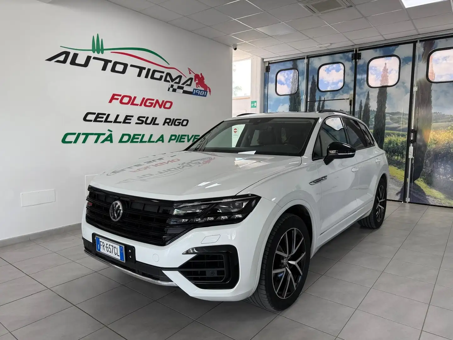 Volkswagen Touareg 3.0 V6 tdi Advanced R-Line Exterior Pack 231cv Blanc - 1