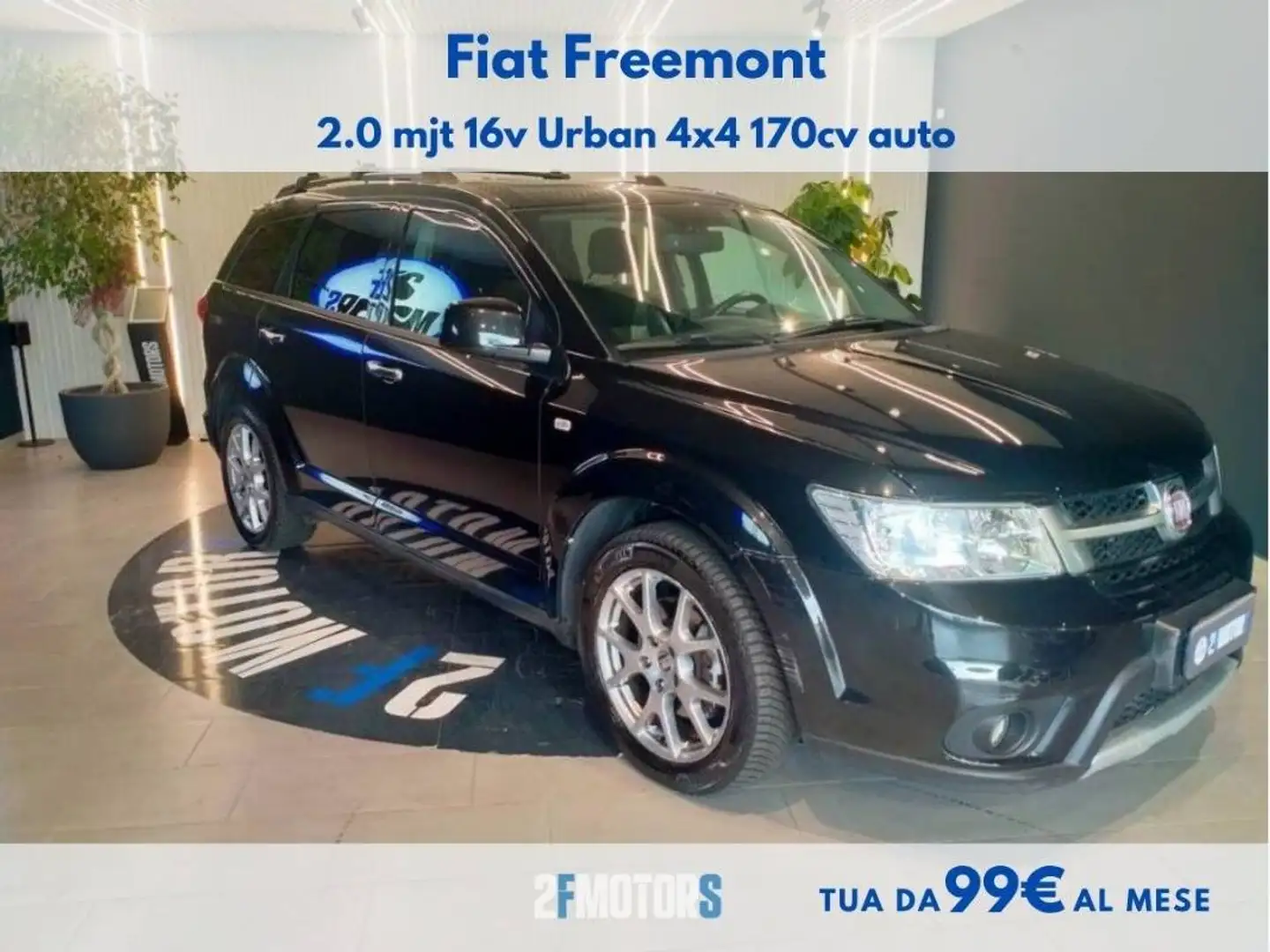 Fiat Freemont 2.0 mjt 16v Urban 4x4 170cv auto Noir - 1