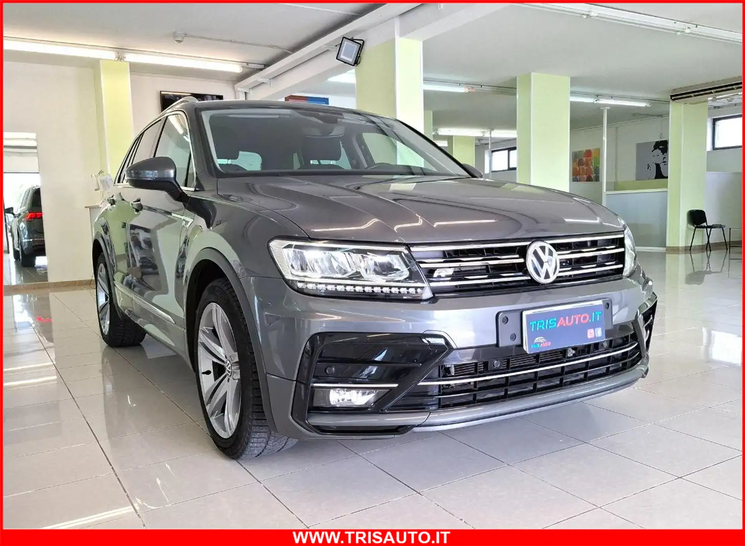 Volkswagen Tiguan 2.0 Tdi Dsg R-Line (FULL LED+ANDROID+APPLE) Grigio - 1