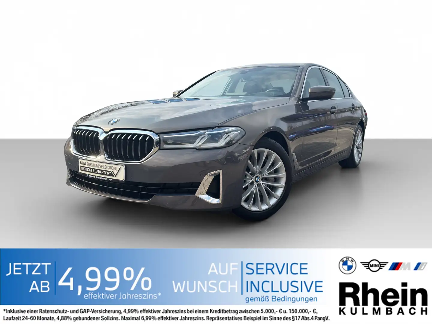 BMW 530 d Limousine Luxury Line Navi Laser HUD GSD Navi La Gris - 1