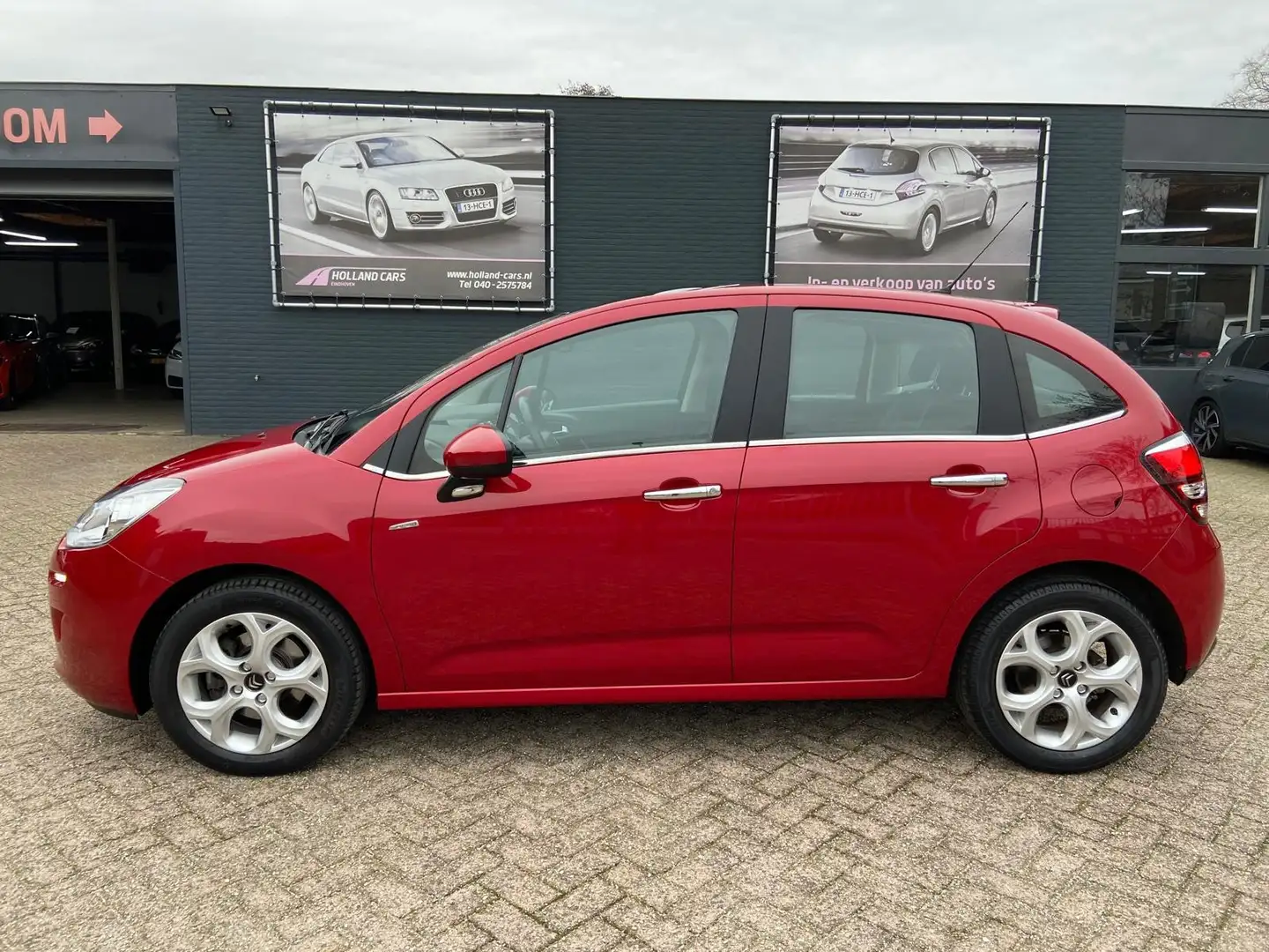 Citroen C3 1.6 VTi Exclusive Automaat - Airco ecc - Cruise - Rood - 1