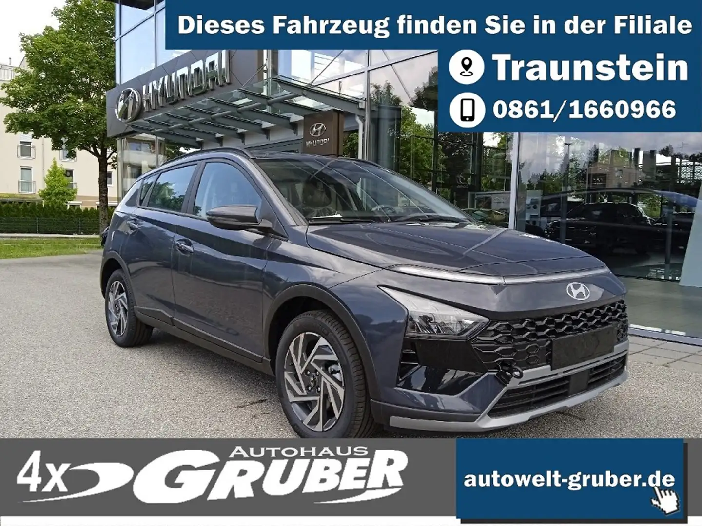 Hyundai BAYON 100 PS Trend +Navigation + Alu+Kamera
Gris - 1