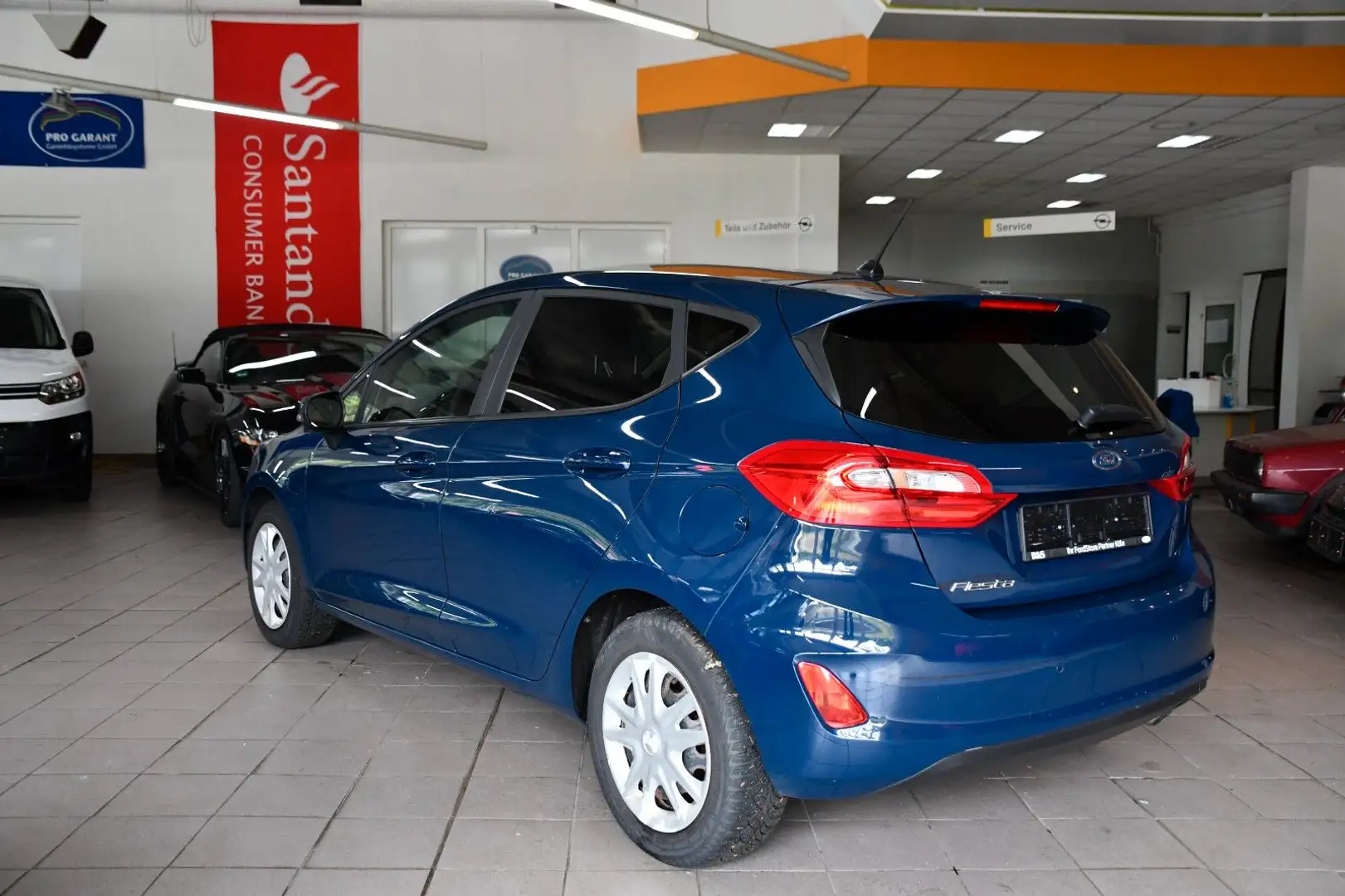 Ford Fiesta 1.5 TDCI PDC NAVI Bleu - 2