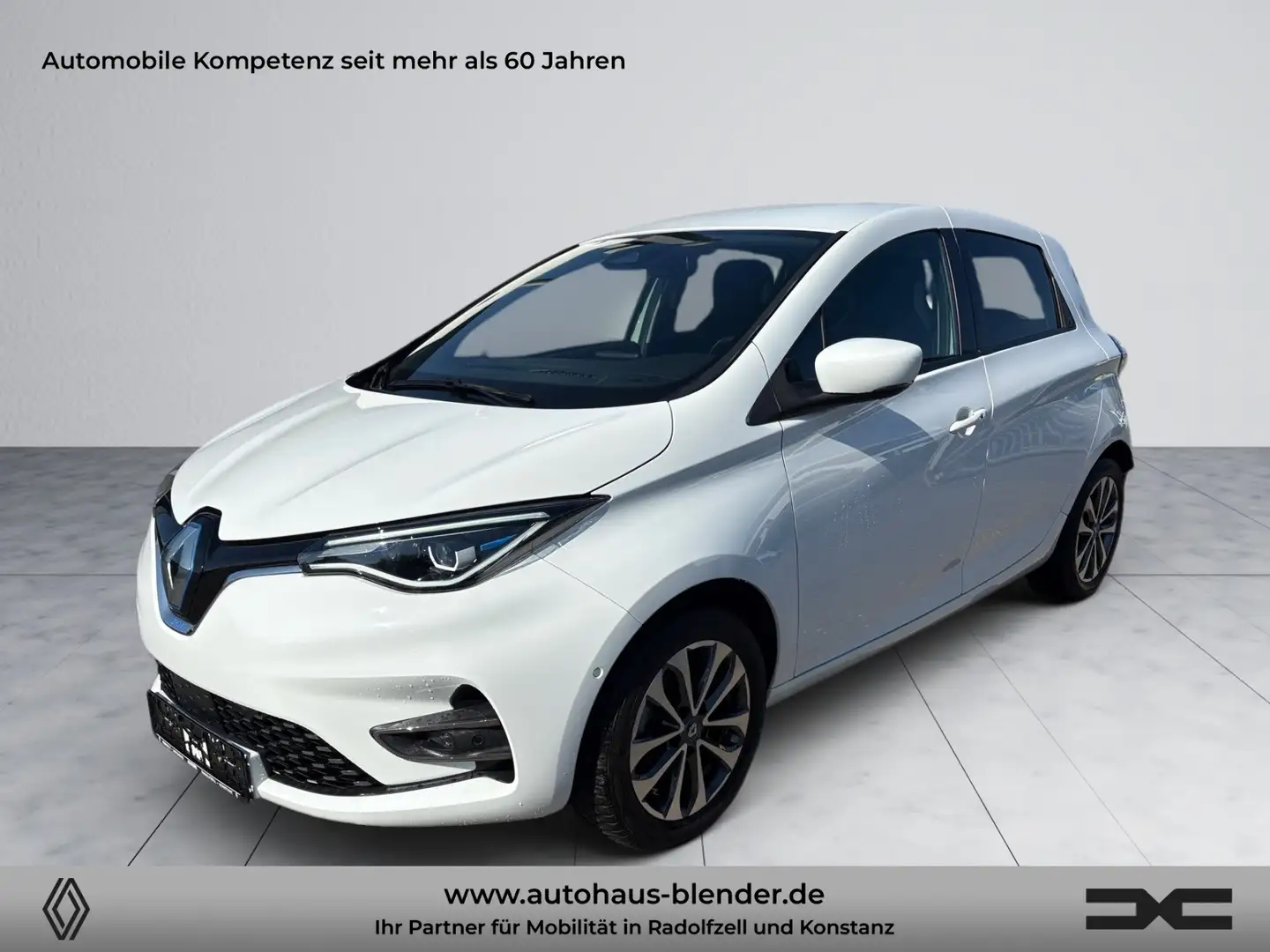 Renault ZOE INTENS R135 Z.E 50 (Batteriemiete) Weiß - 1