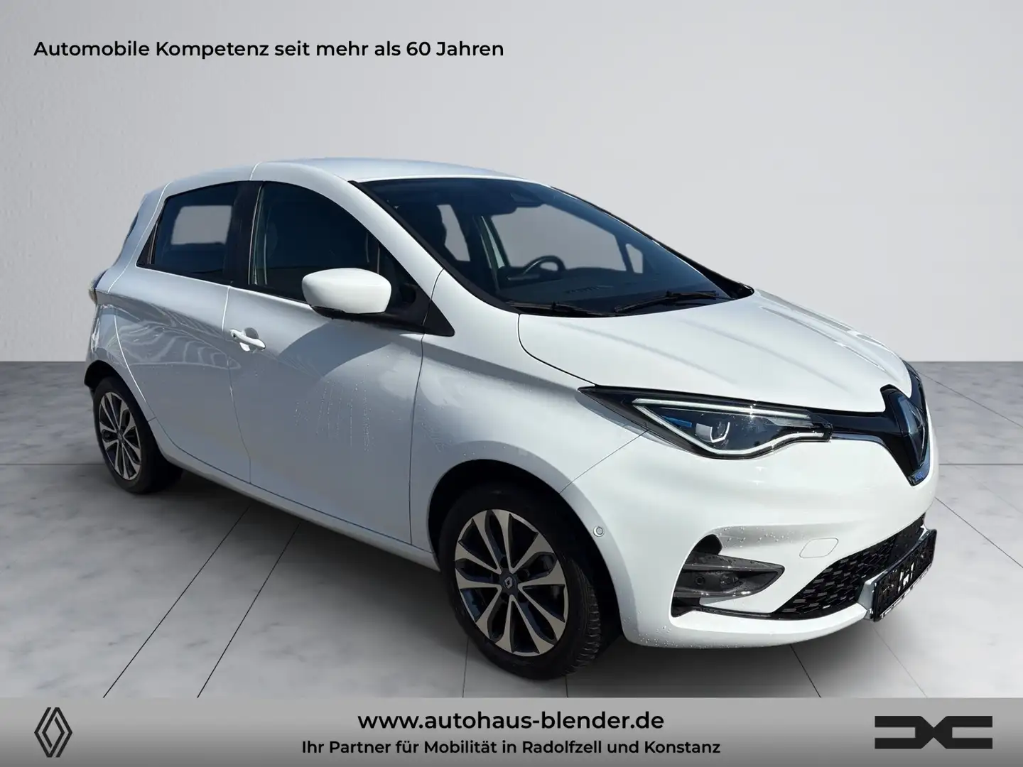 Renault ZOE INTENS R135 Z.E 50 (Batteriemiete) Weiß - 2