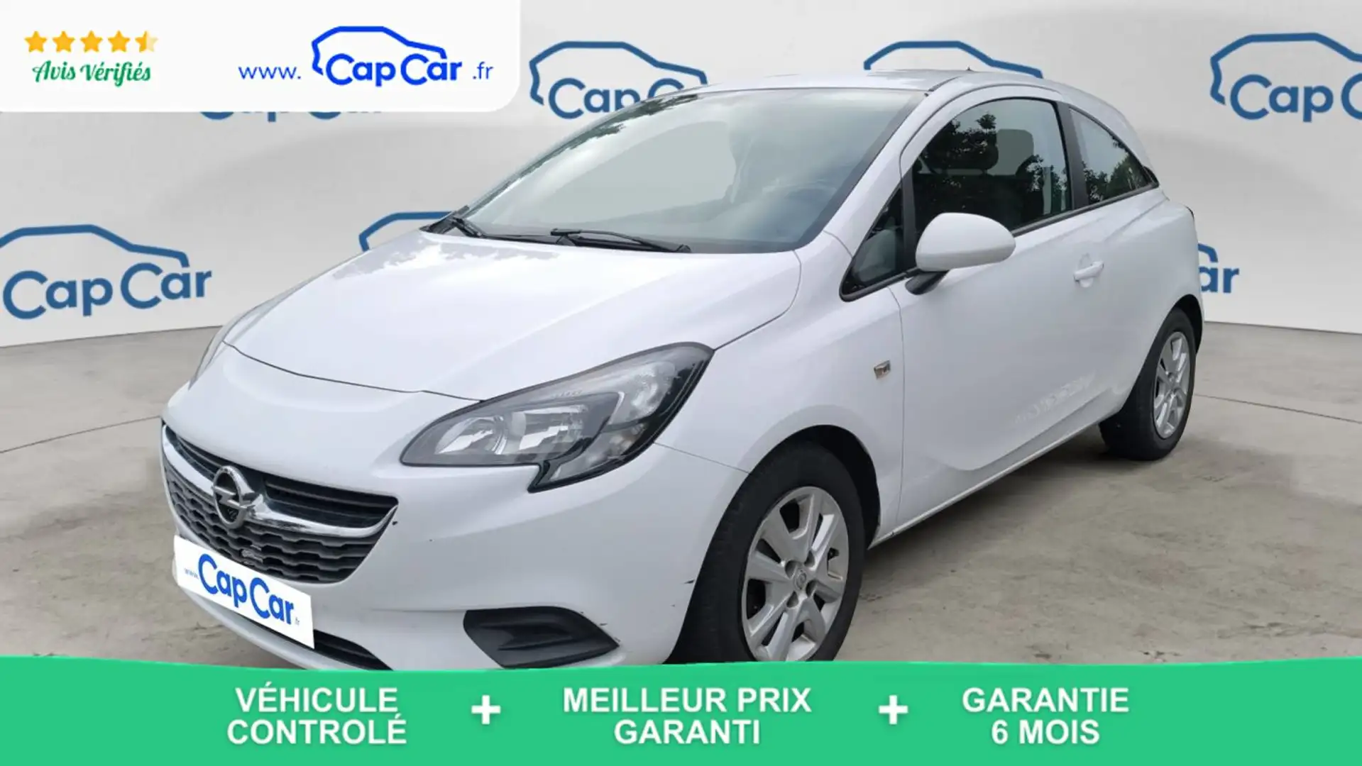 Opel Corsa 1.4 90 Edition Blanc - 1