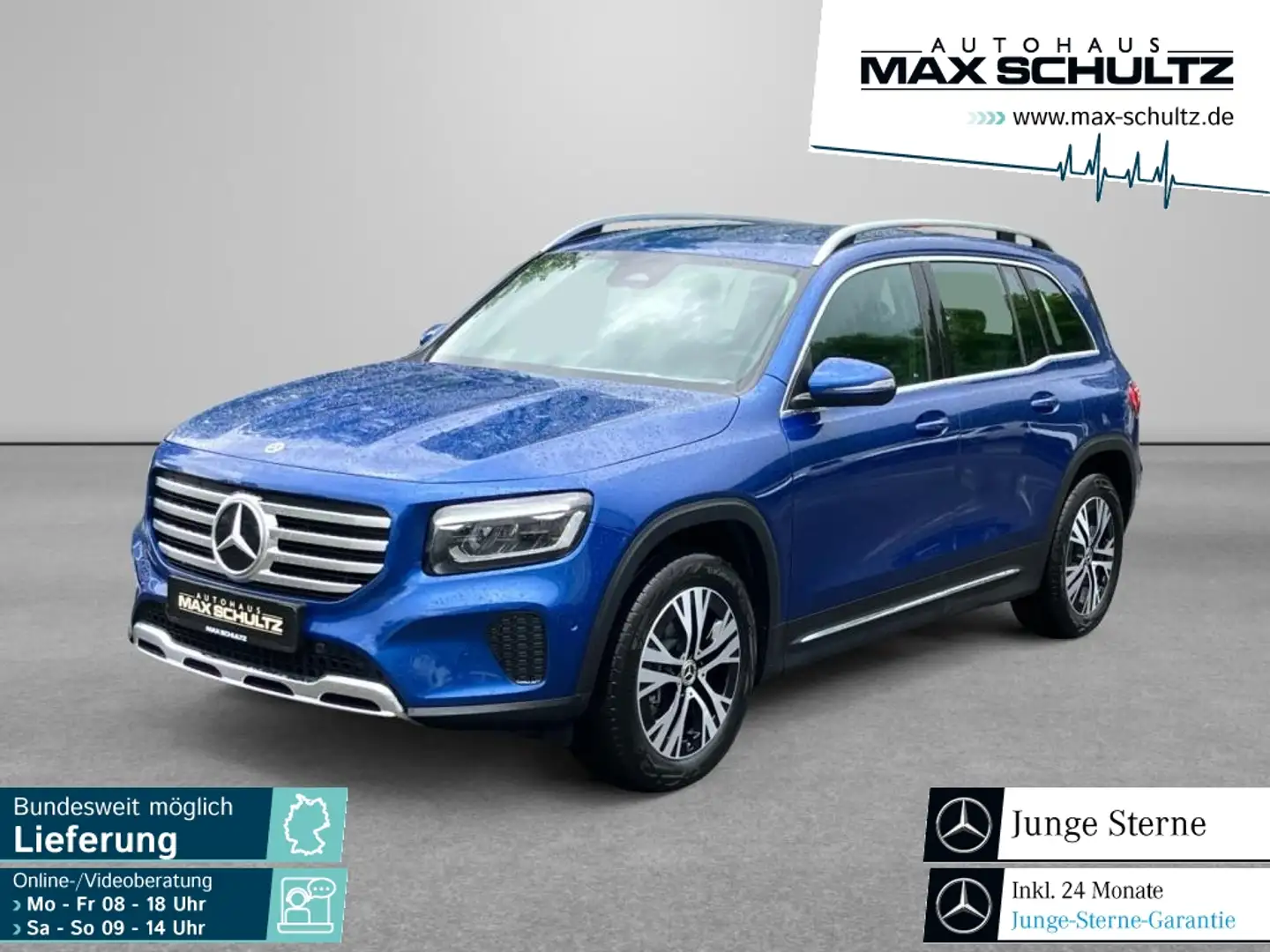 Mercedes-Benz GLB 200 d el. Heckklappe*Kamera*LED*AHK Blau - 1