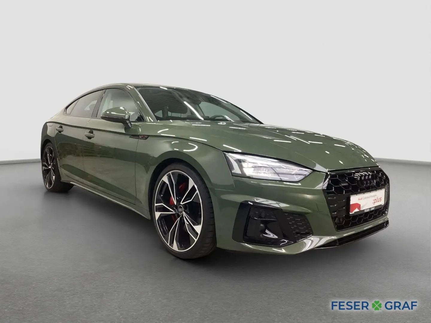 Audi A5 Sportback S line 50 TDI competition Navi SHZ PDC Grün - 2