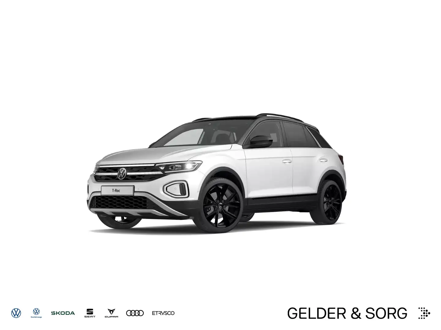 Volkswagen T-Roc Style 1.5 TSI AHK*LED*RFK*ACC*Digital Weiß - 1