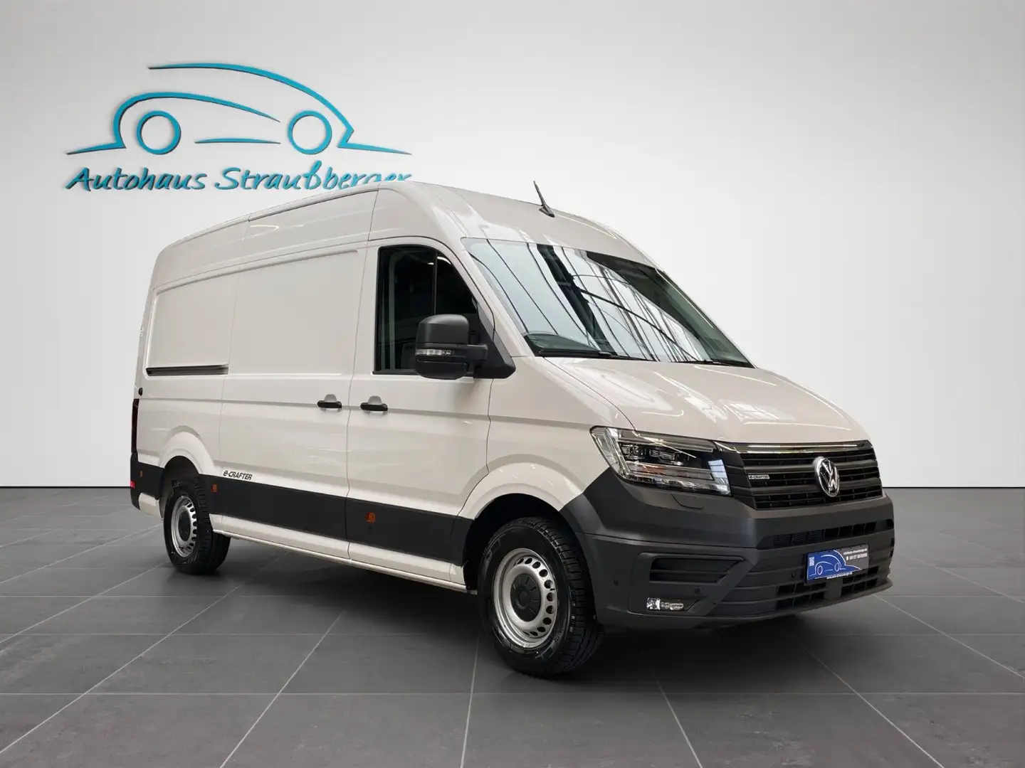 Volkswagen Crafter e-Crafter Kasten mittellang Hochdach DAB+ Tempo Weiß - 2