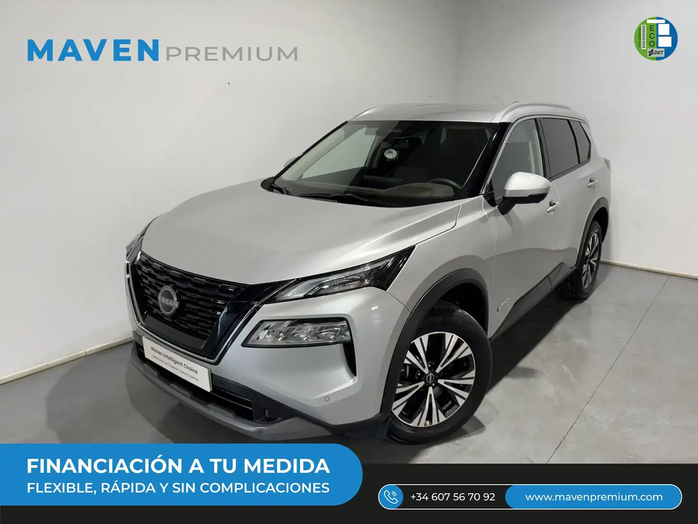 Nissan X-Trail 1.5 e-Power N-Connecta 4x2 5pl. 152kW Срібний - 1