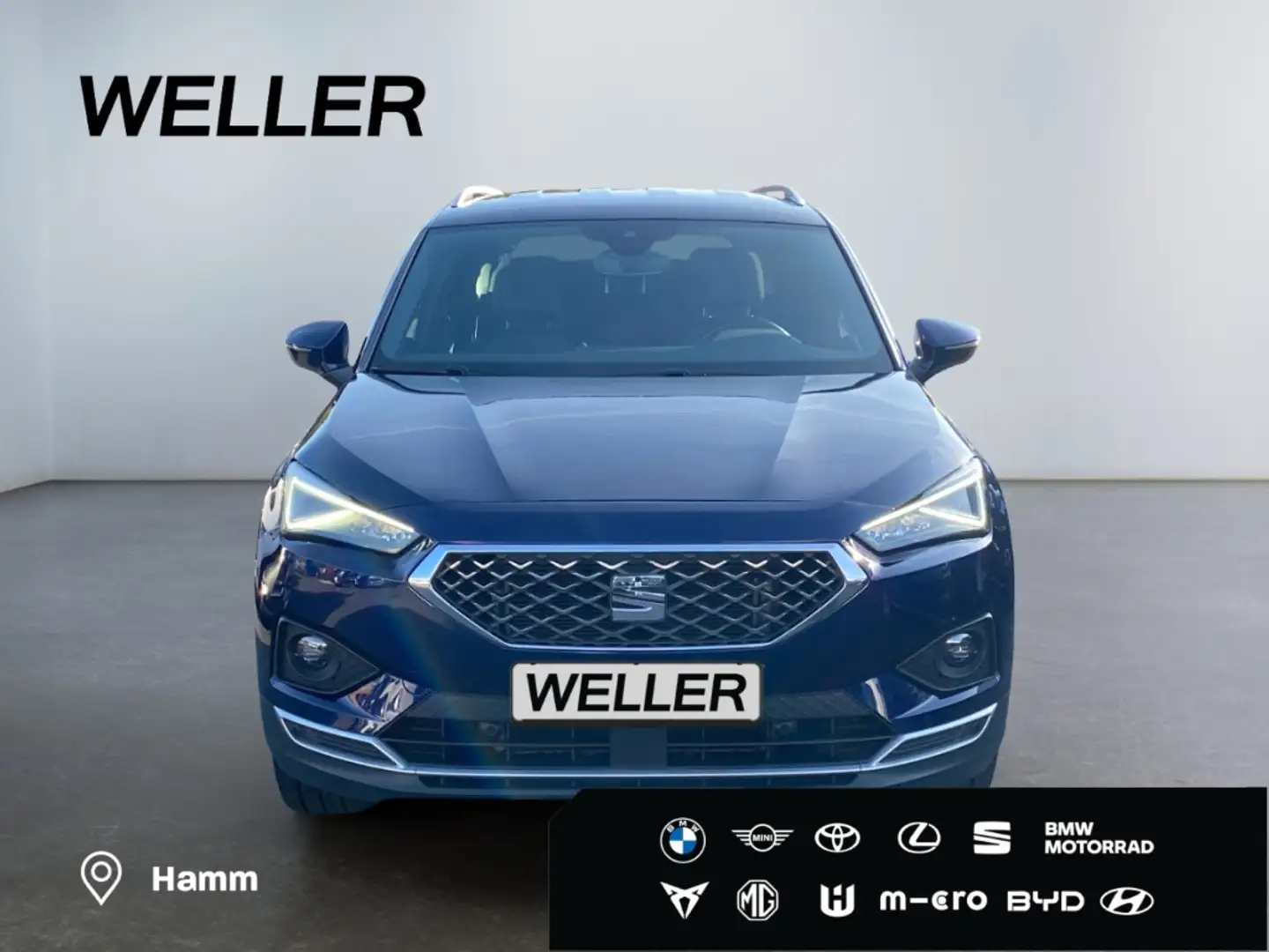 SEAT Tarraco 1.5 TSI ACT Xcellence *LED*AHK*7-Si*Beats* Blau - 2