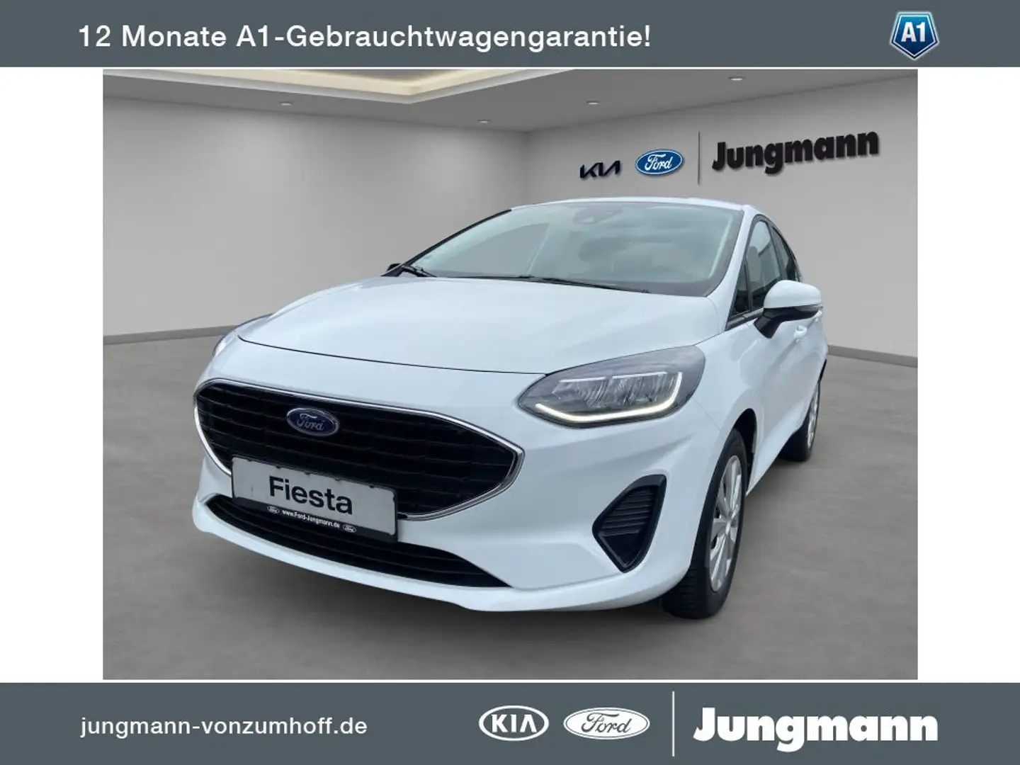 Ford Fiesta 1.0 EcoBoost S&S COOL&CONNECT Weiß - 2