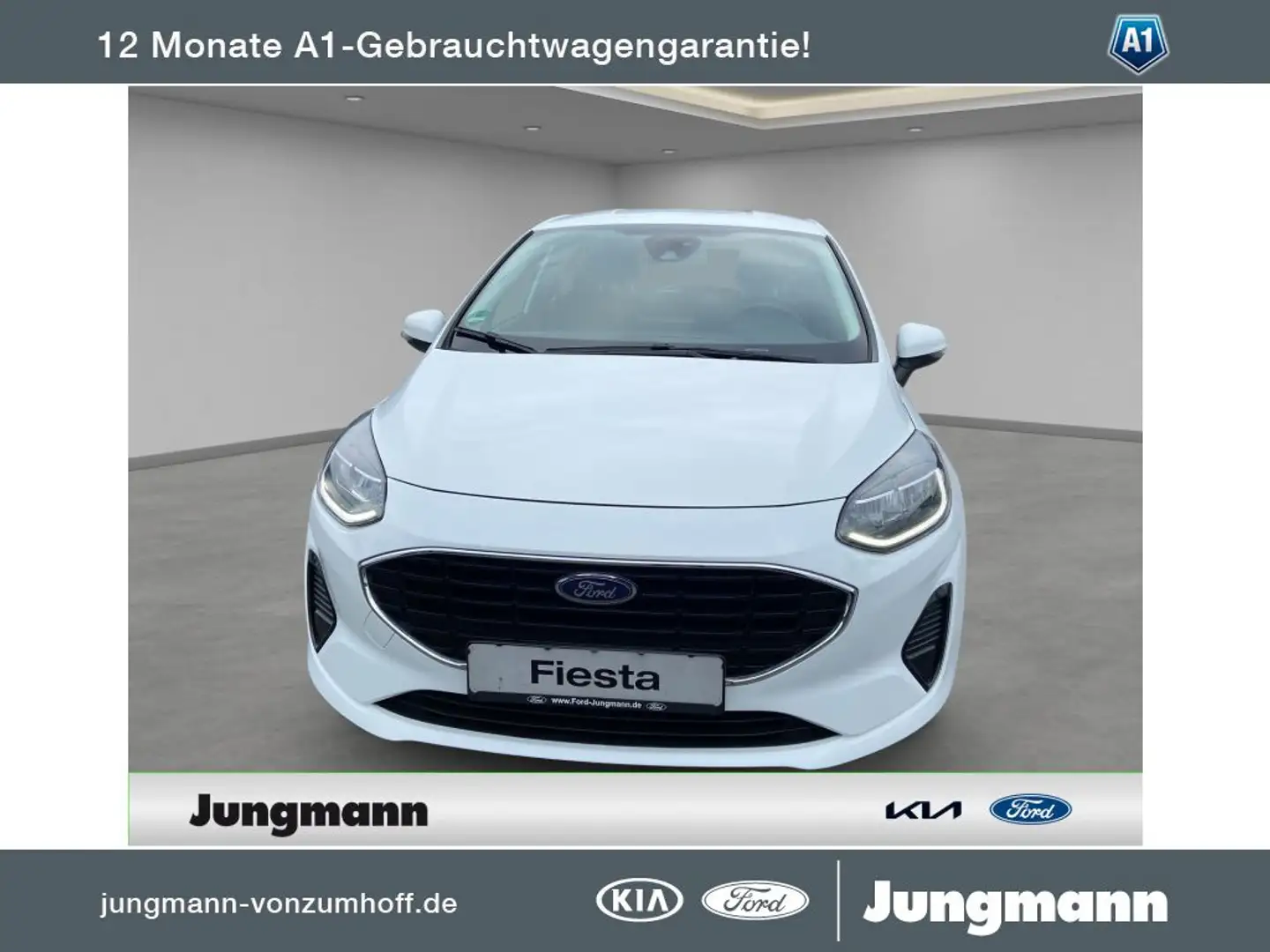 Ford Fiesta 1.0 EcoBoost S&S COOL&CONNECT Weiß - 1