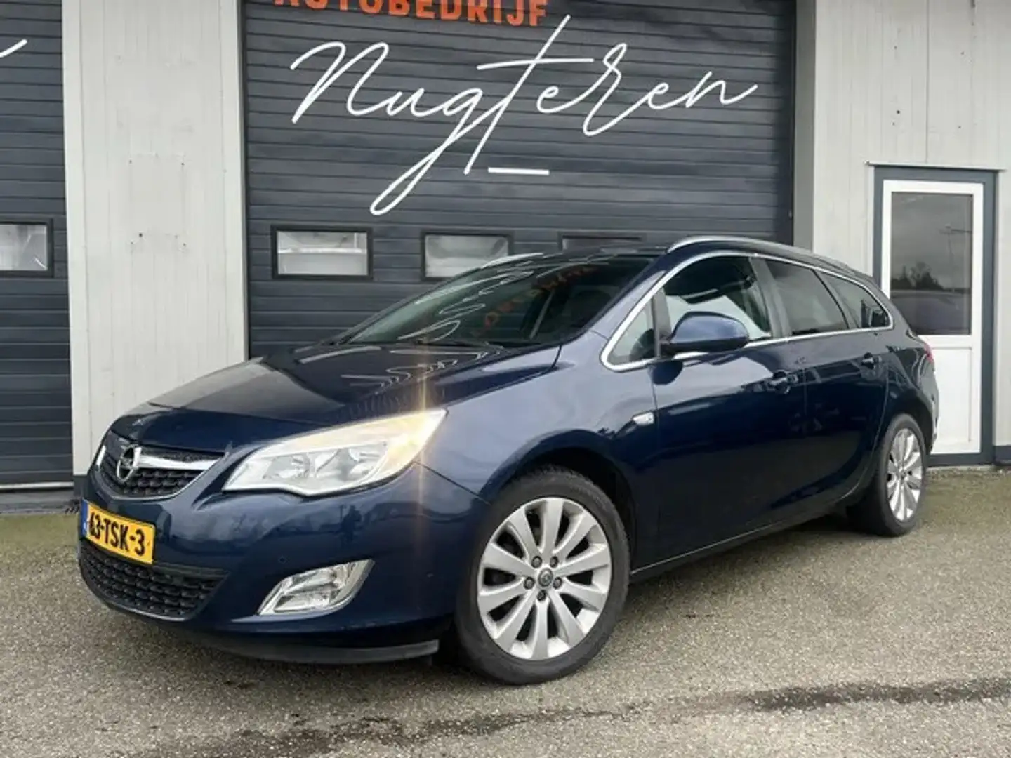 Opel Astra Sports Tourer 1.4 Turbo Cosmo+Stuurverw+Navi+Leer Azul - 1