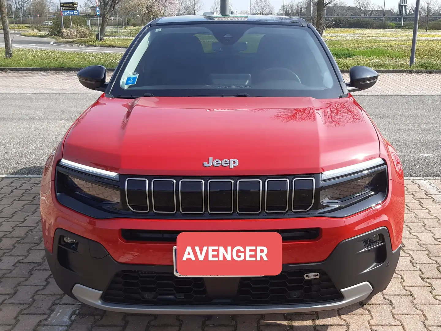 Jeep Avenger Avenger 1.2 turbo 1st Edition / SUMMIT fwd 100cv Rosso - 2