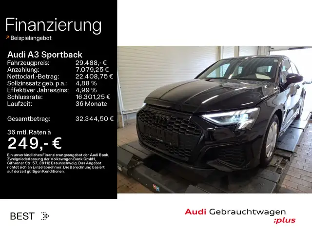Audi A3 S line 35 TFSI Pano, Kamera, HUD