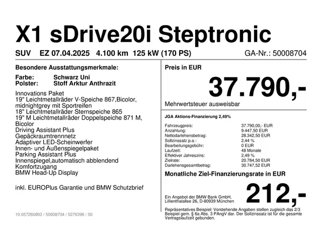 BMW X1 view 2