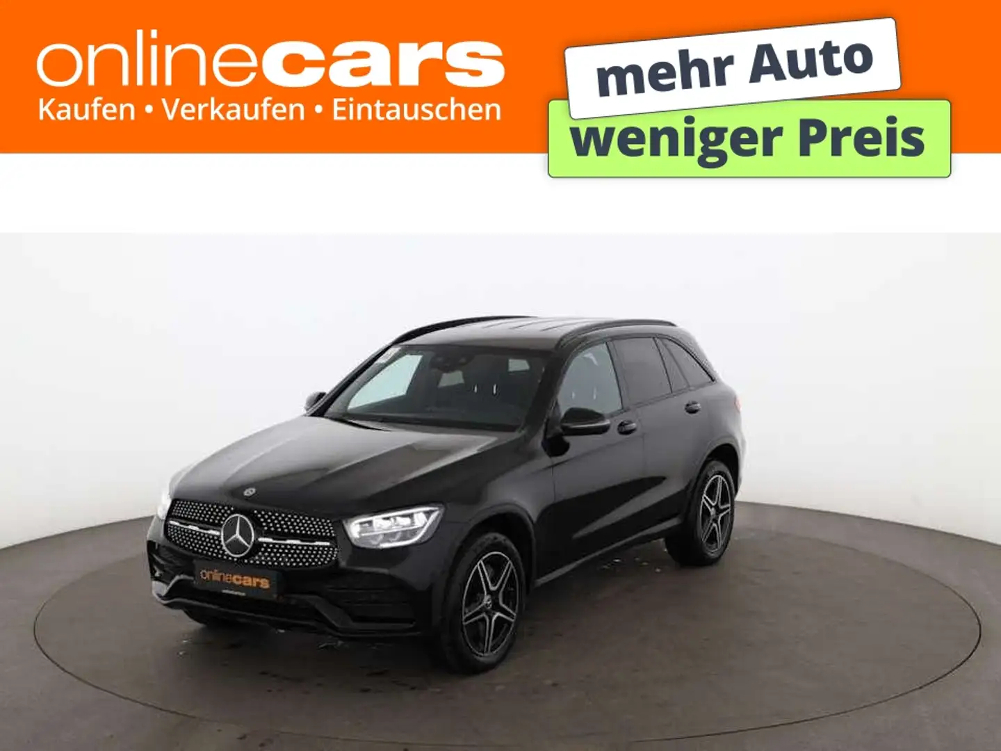 Mercedes-Benz GLC 300 de 4Matic AMG Line Aut LED RADAR LEDER NAV Schwarz - 1