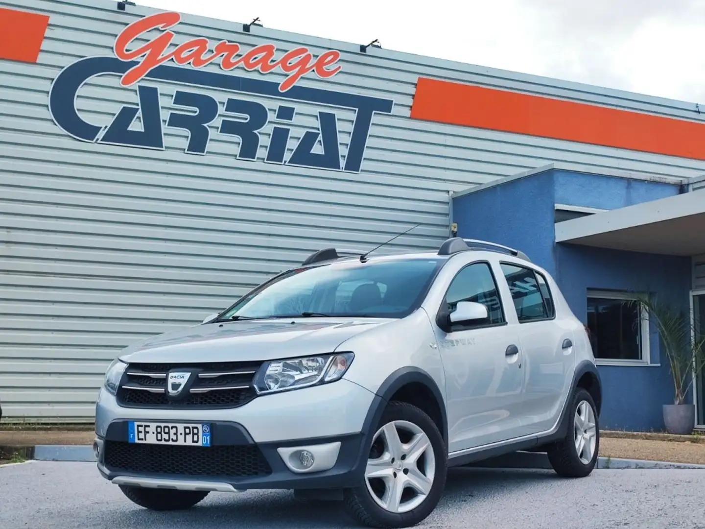 Dacia Sandero II 1.5 DCI 90CV EDC Stepway Prestige Gris - 1