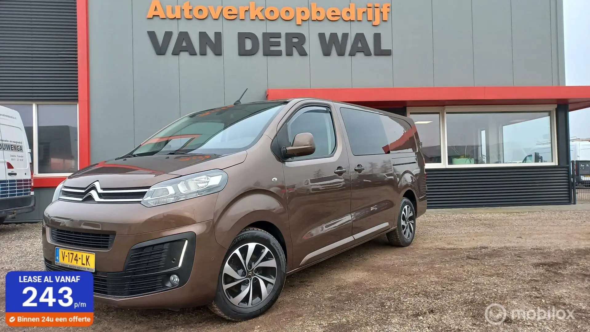 Citroen Jumpy bestel 2.0 BlueHDI 120 Comfort XL DC S&S/2XSCHUIFD Barna - 1