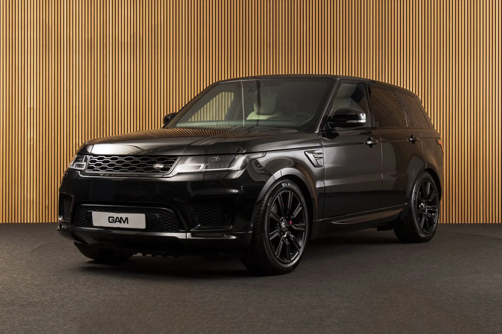 Land Rover Range Rover Sport 3.0 P400 HST PANO-MERIDIAN-CARBON Zwart - 1